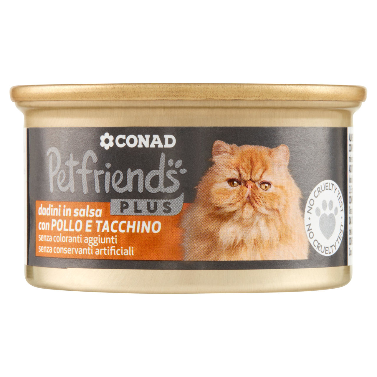 CONAD Petfriends Plus Dadini in salsa con Pollo e Tacchino 85 g