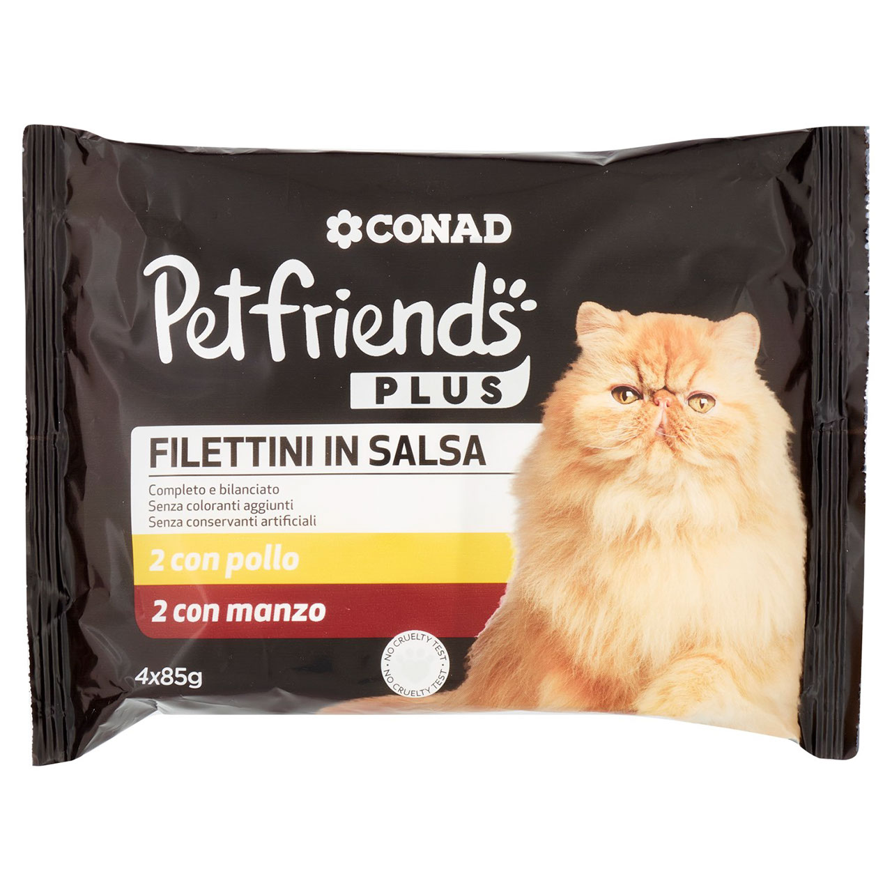 Petfriends Plus Filettini in Salsa 2 pollo 2 manzo