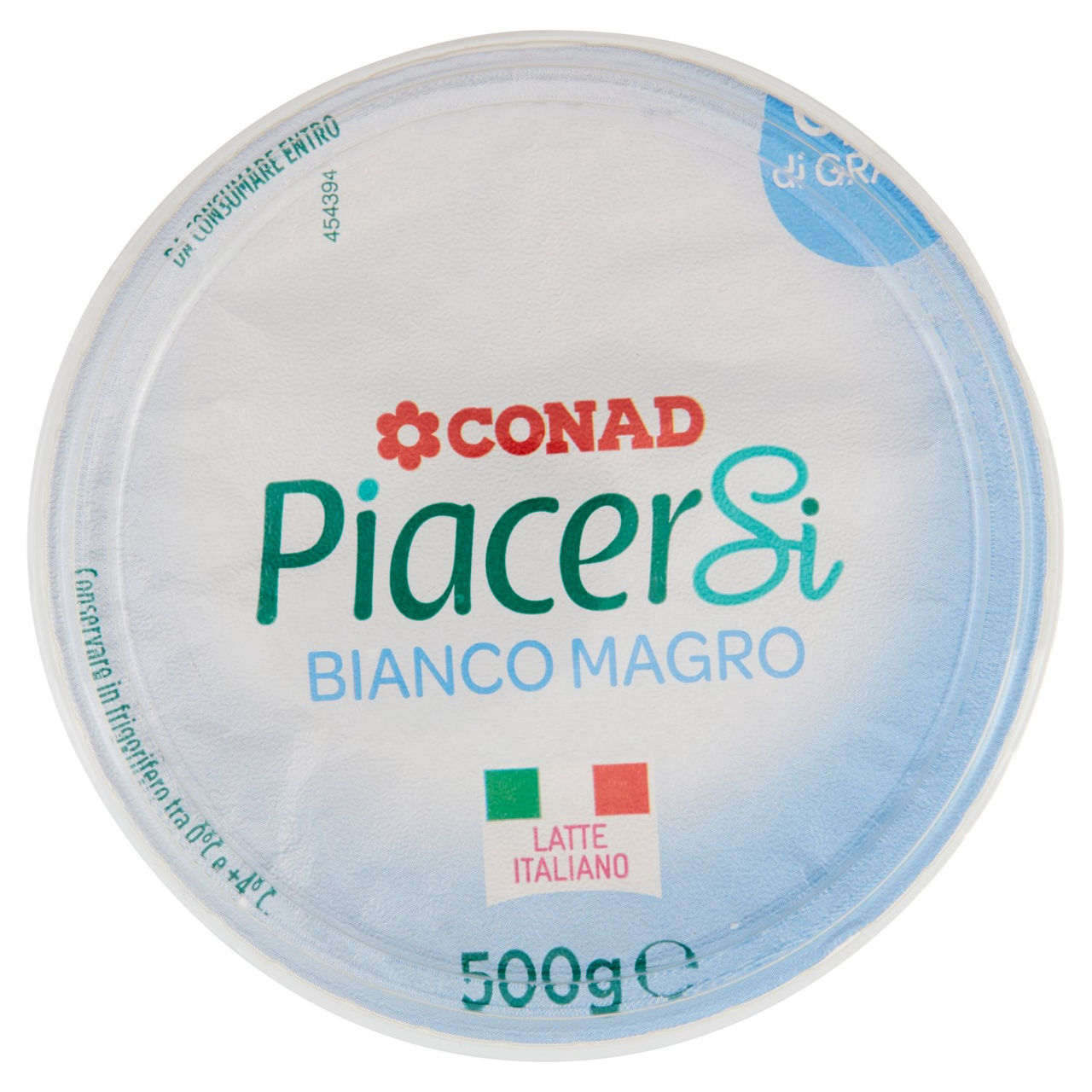 Yogurt Bianco Magro 0,1% di Grassi 500 g Conad
