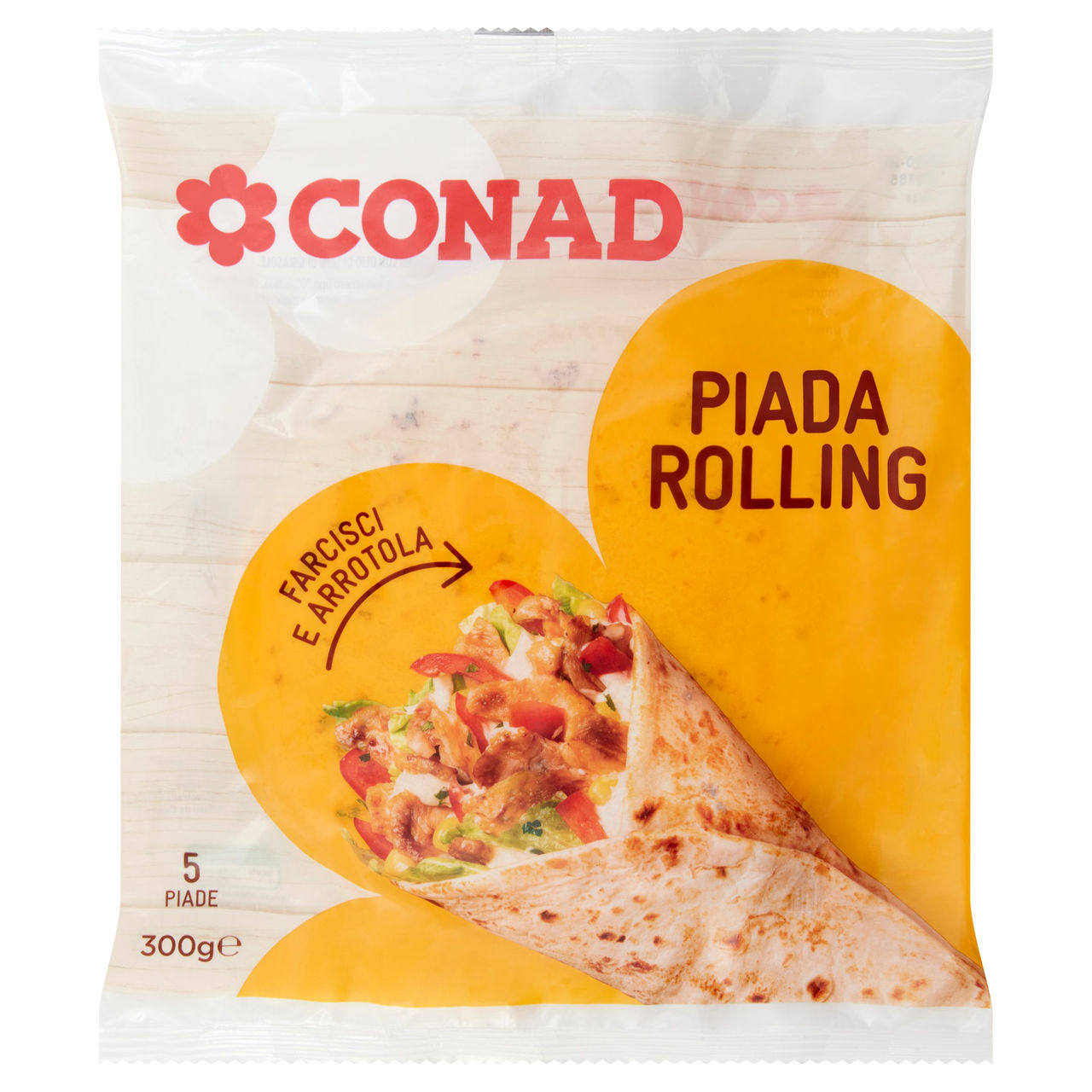 CONAD Piada Rolling 5 x 60 g