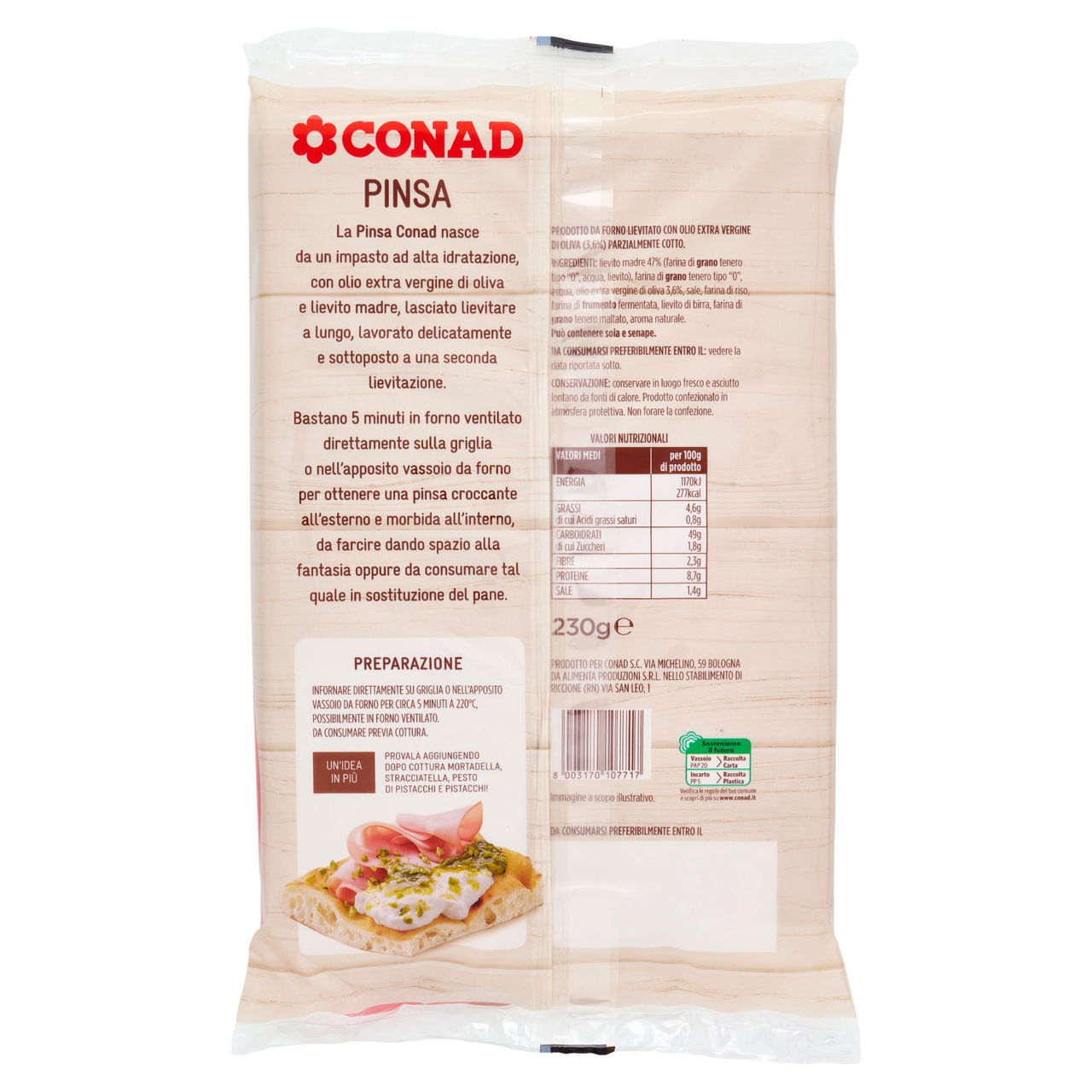 CONAD Pinsa 230 g