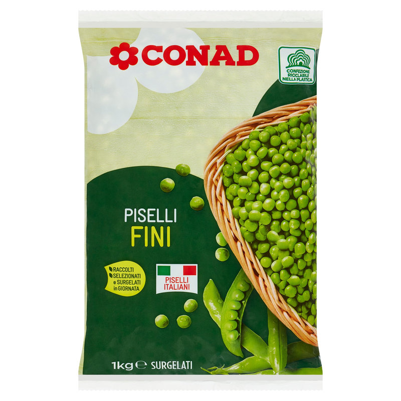 Piselli fini surgelati kg. 1 Conad vendita online Conad