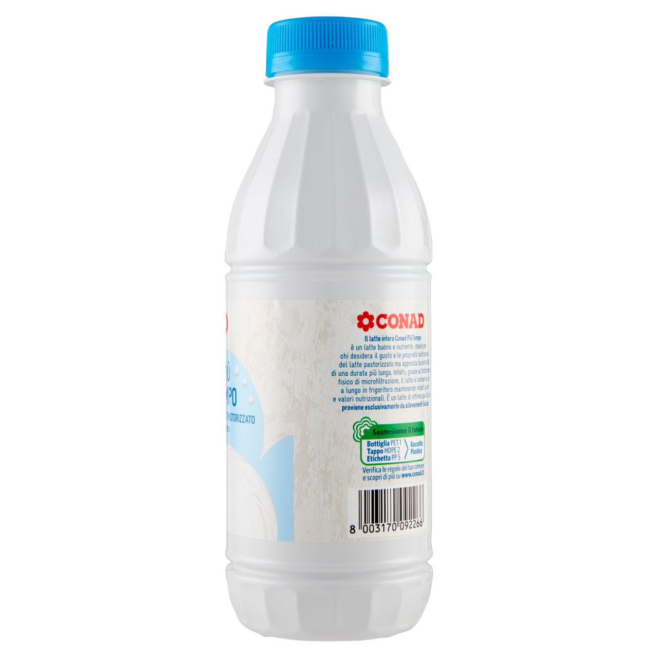 CONAD Più Tempo Microfiltrato Pastorizzato Intero 500 ml