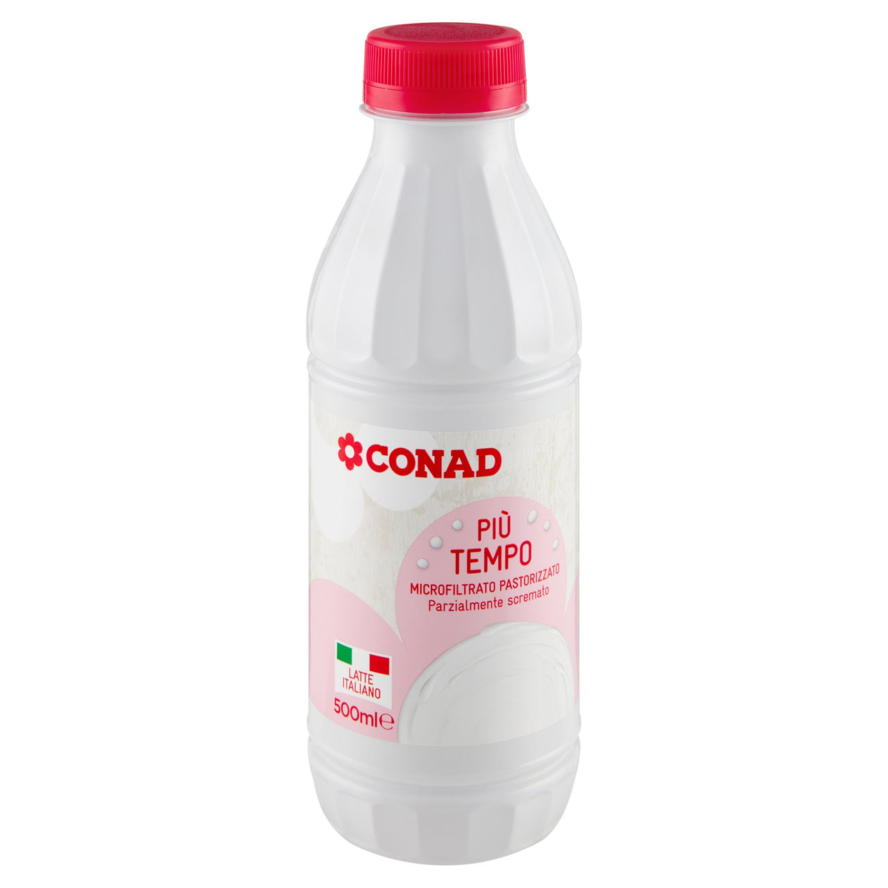 CONAD Più Tempo Microfiltrato Pastorizzato Parzialmente scremato 500 ml