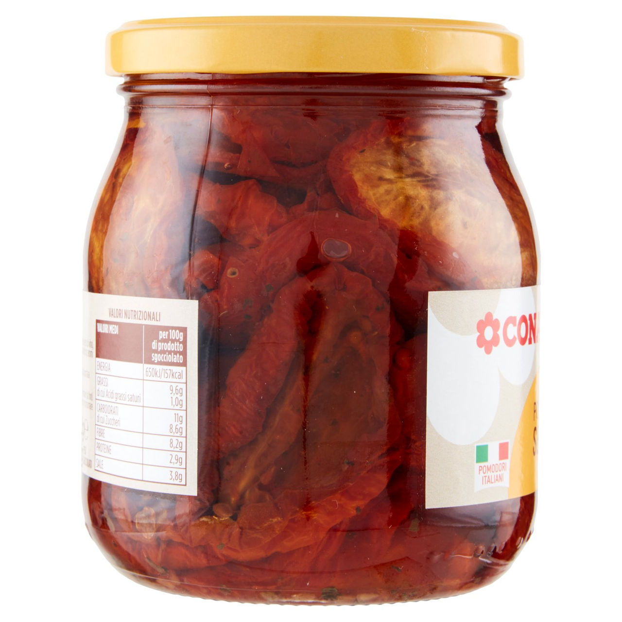 CONAD Pomodori Secchi Sottolio 530 g