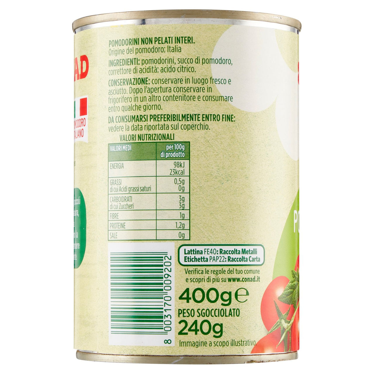CONAD Pomodorini 400 g