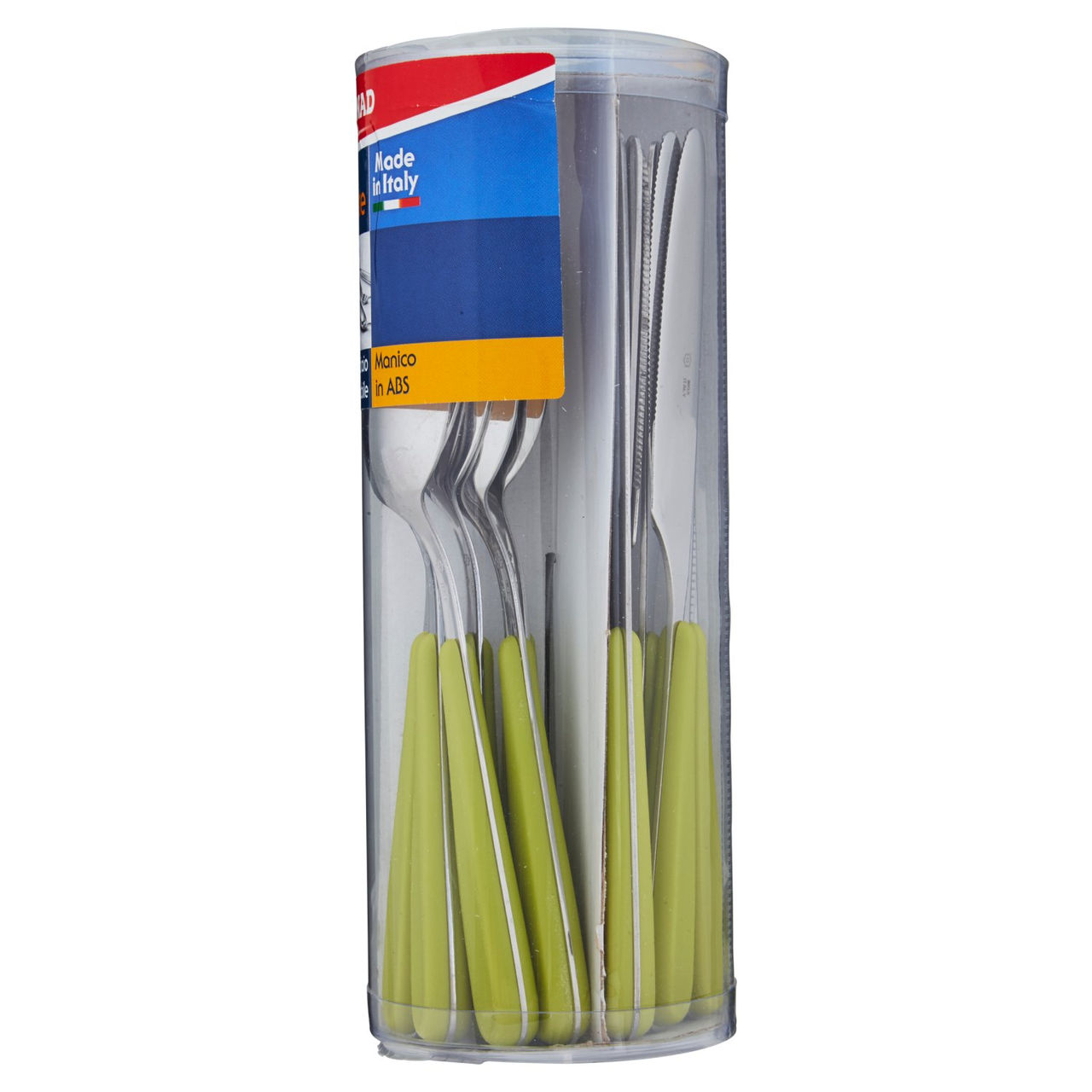 CONAD Posate Acciaio Inossidabile Manico in ABS 24 pz