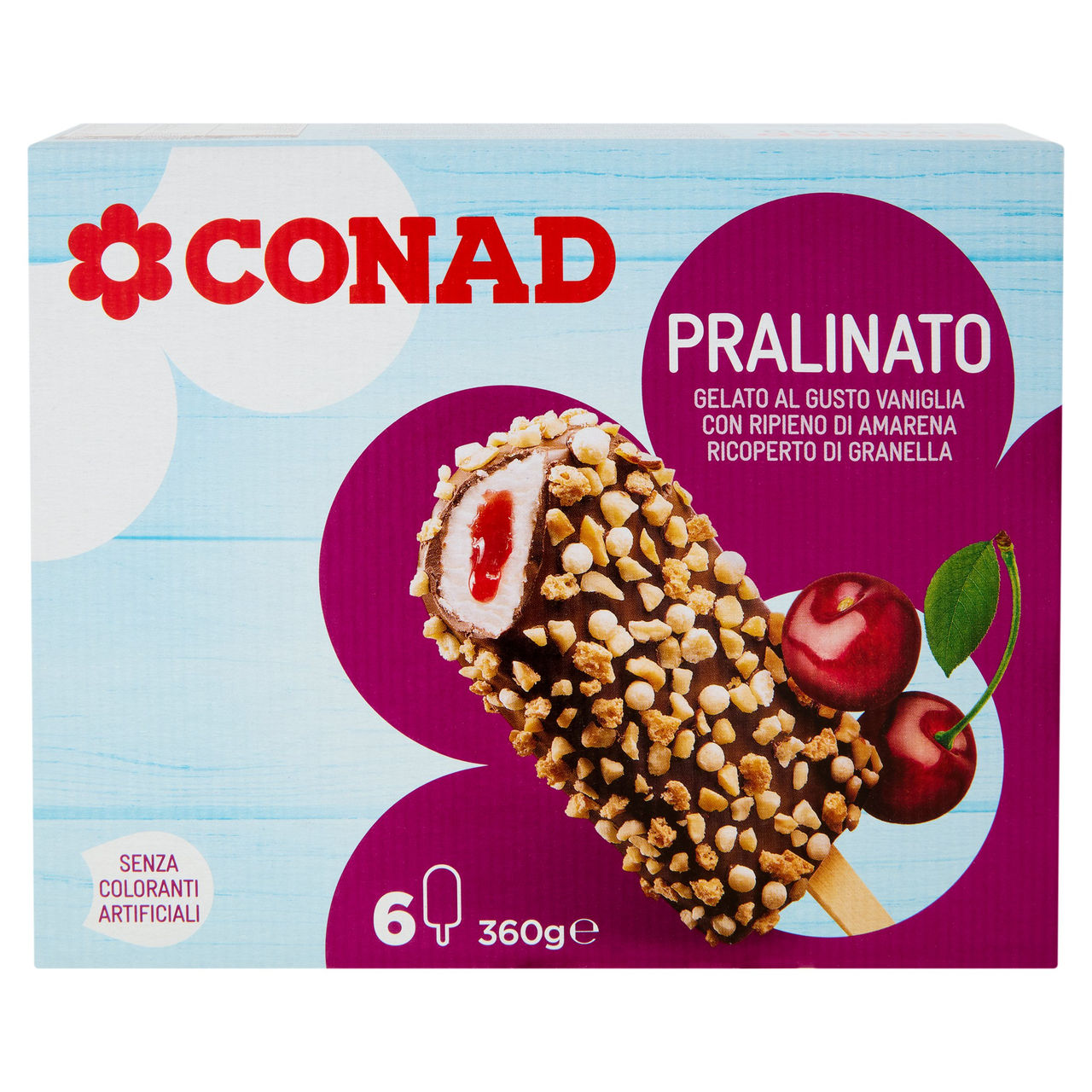Pralinato 6 x 60 g Conad in vendita online