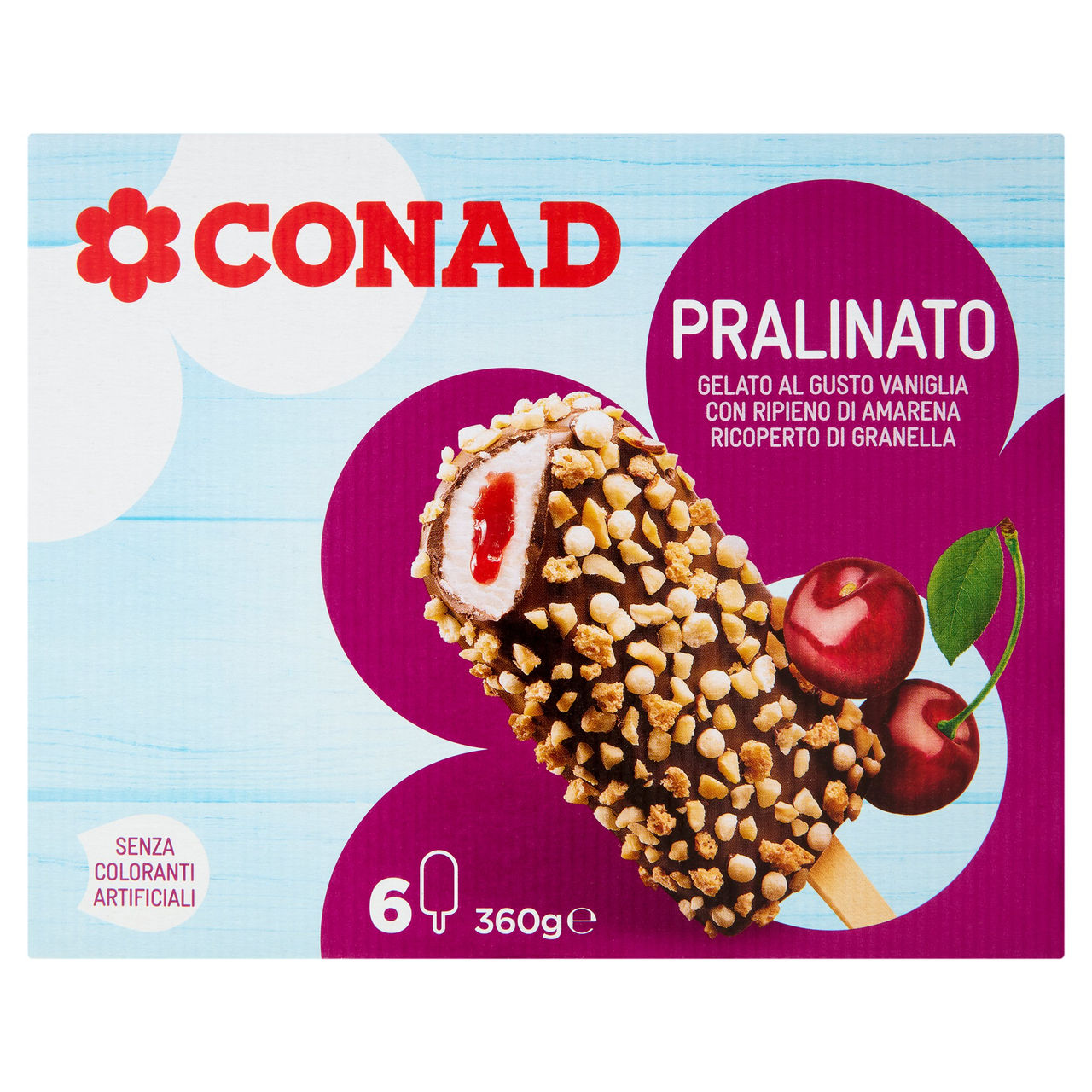 Pralinato 6 x 60 g Conad in vendita online