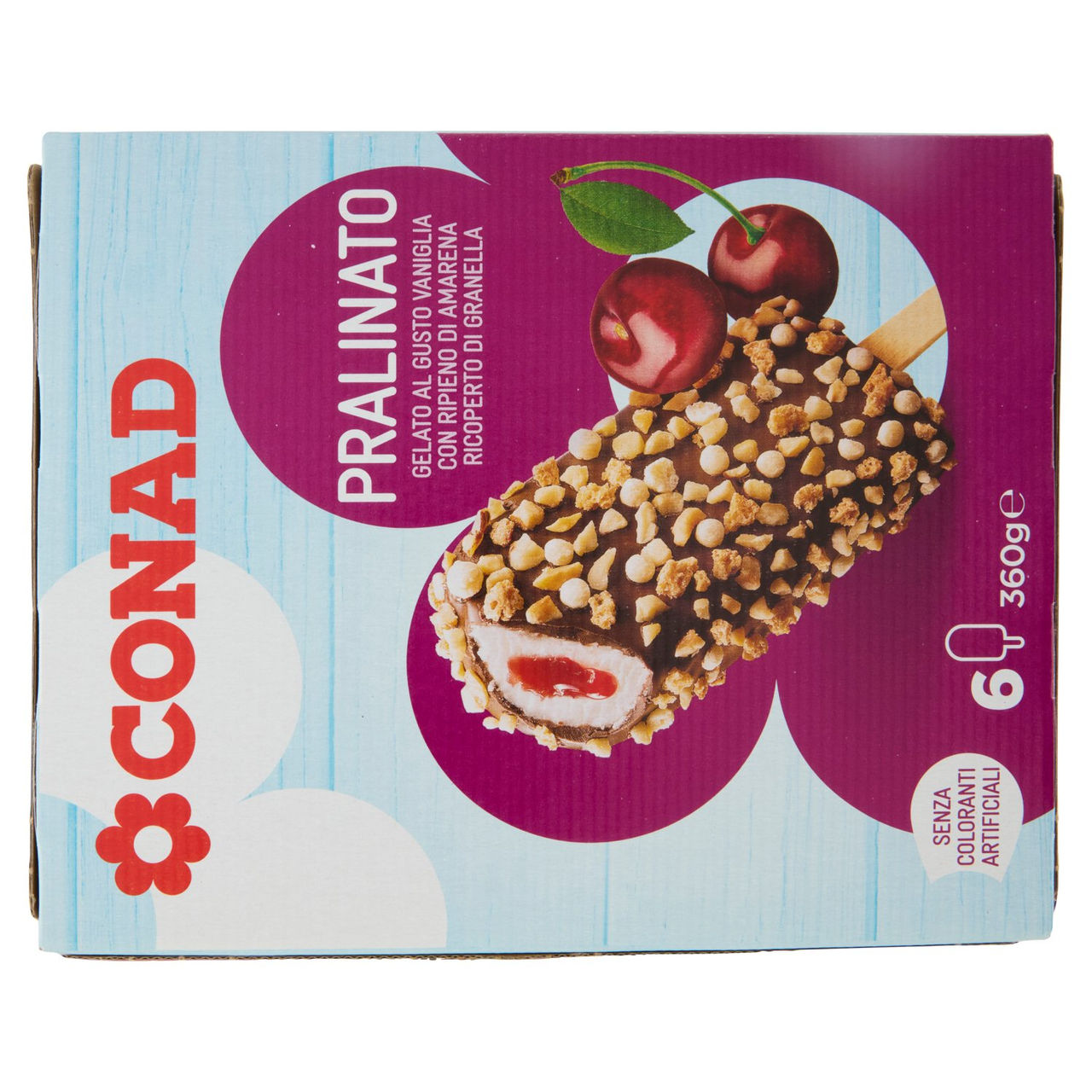 Pralinato 6 x 60 g Conad in vendita online