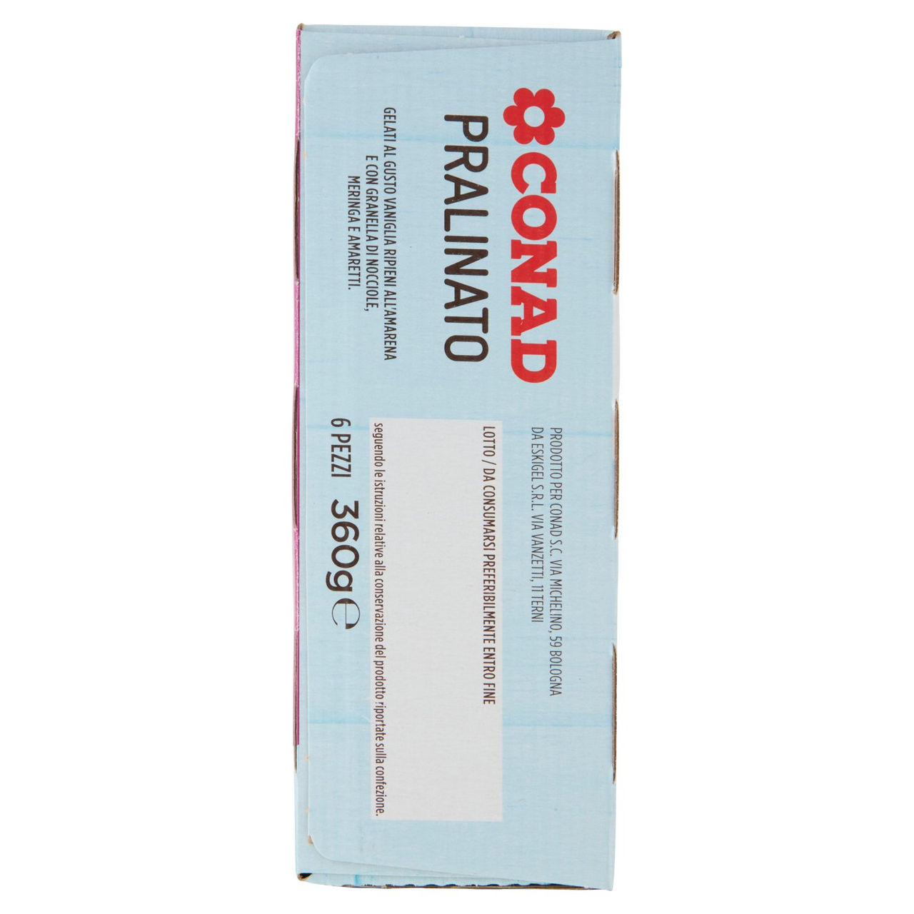 Pralinato 6 x 60 g Conad in vendita online