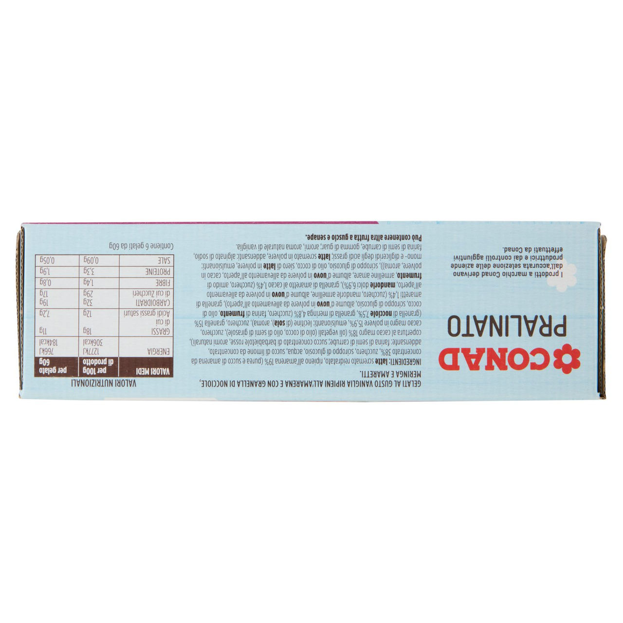 Pralinato 6 x 60 g Conad in vendita online