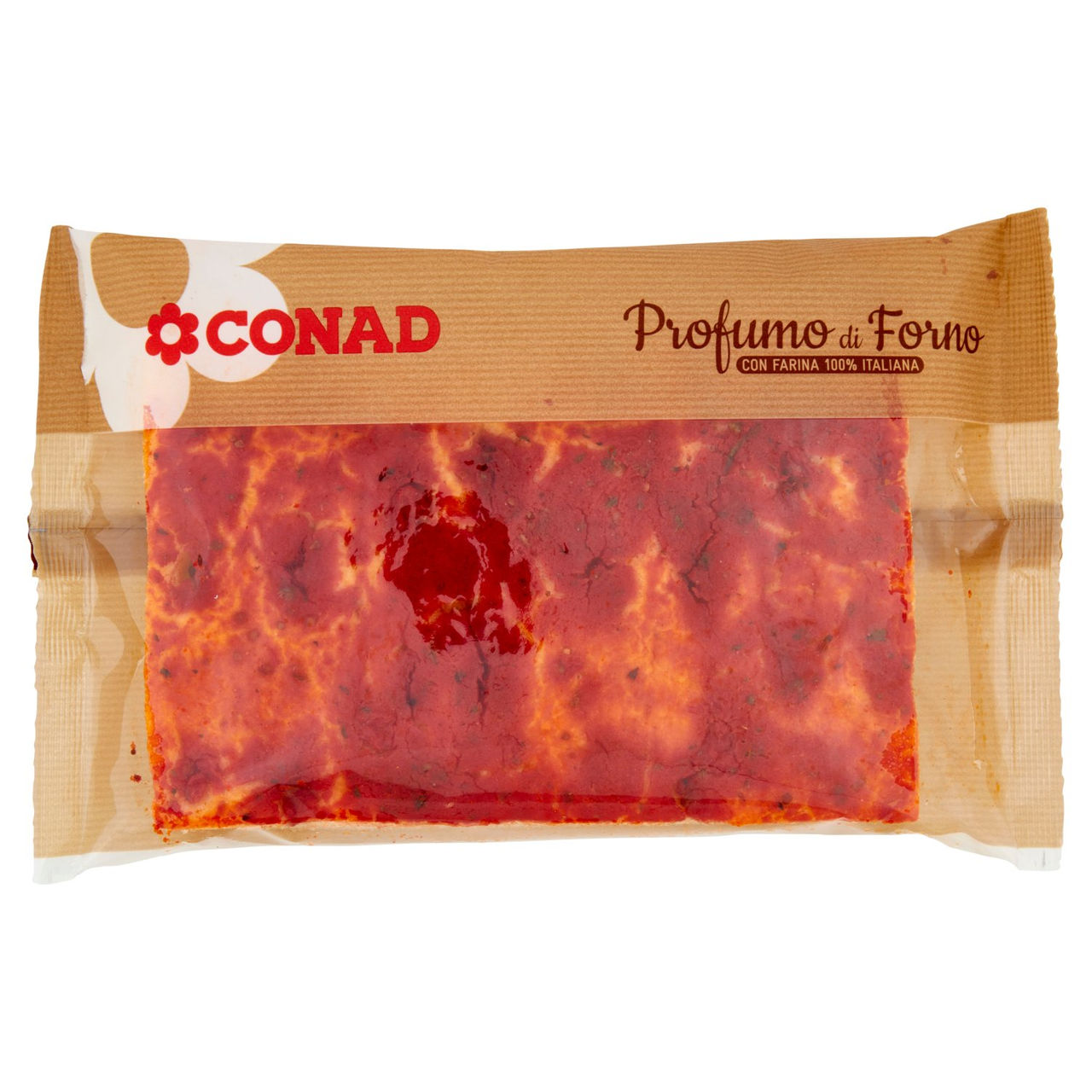 CONAD Profumo di Forno Focaccia alla genovese al Pomodoro 155 g