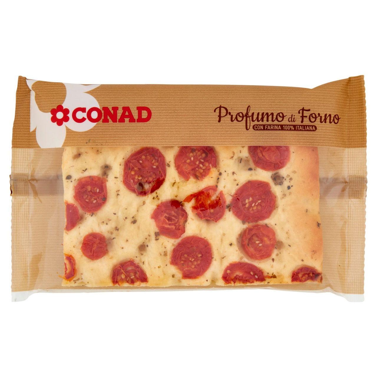 CONAD Profumo di Forno Focaccia alla genovese con Pomodorini 170 g