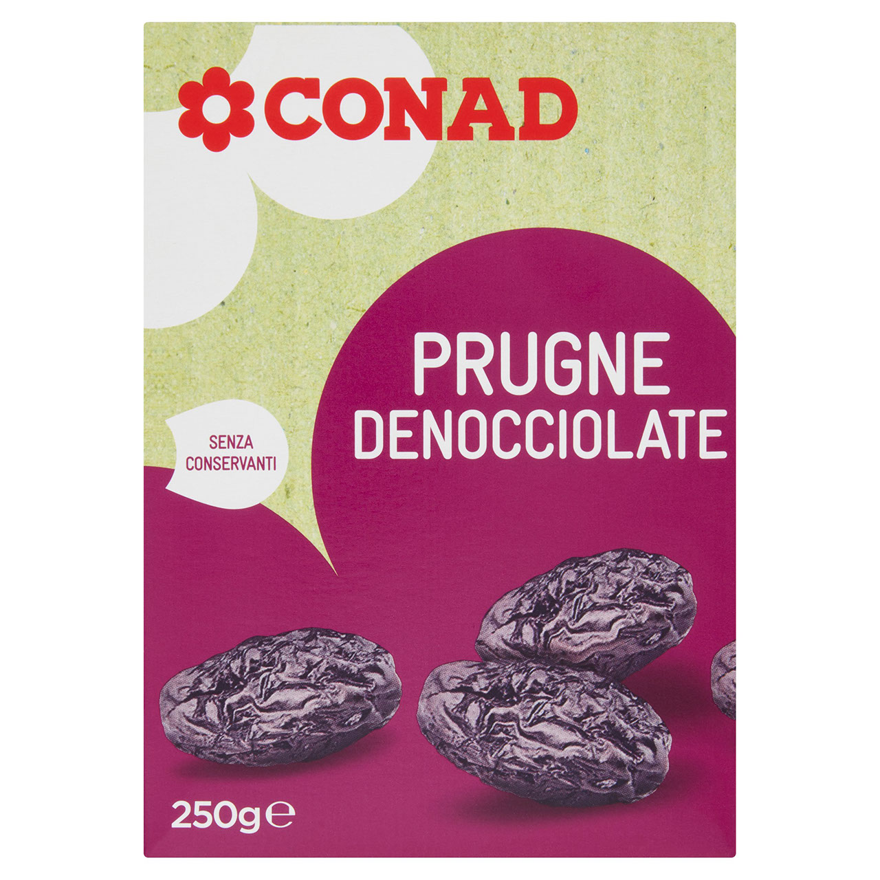 Prugne Denocciolate 250 g Conad