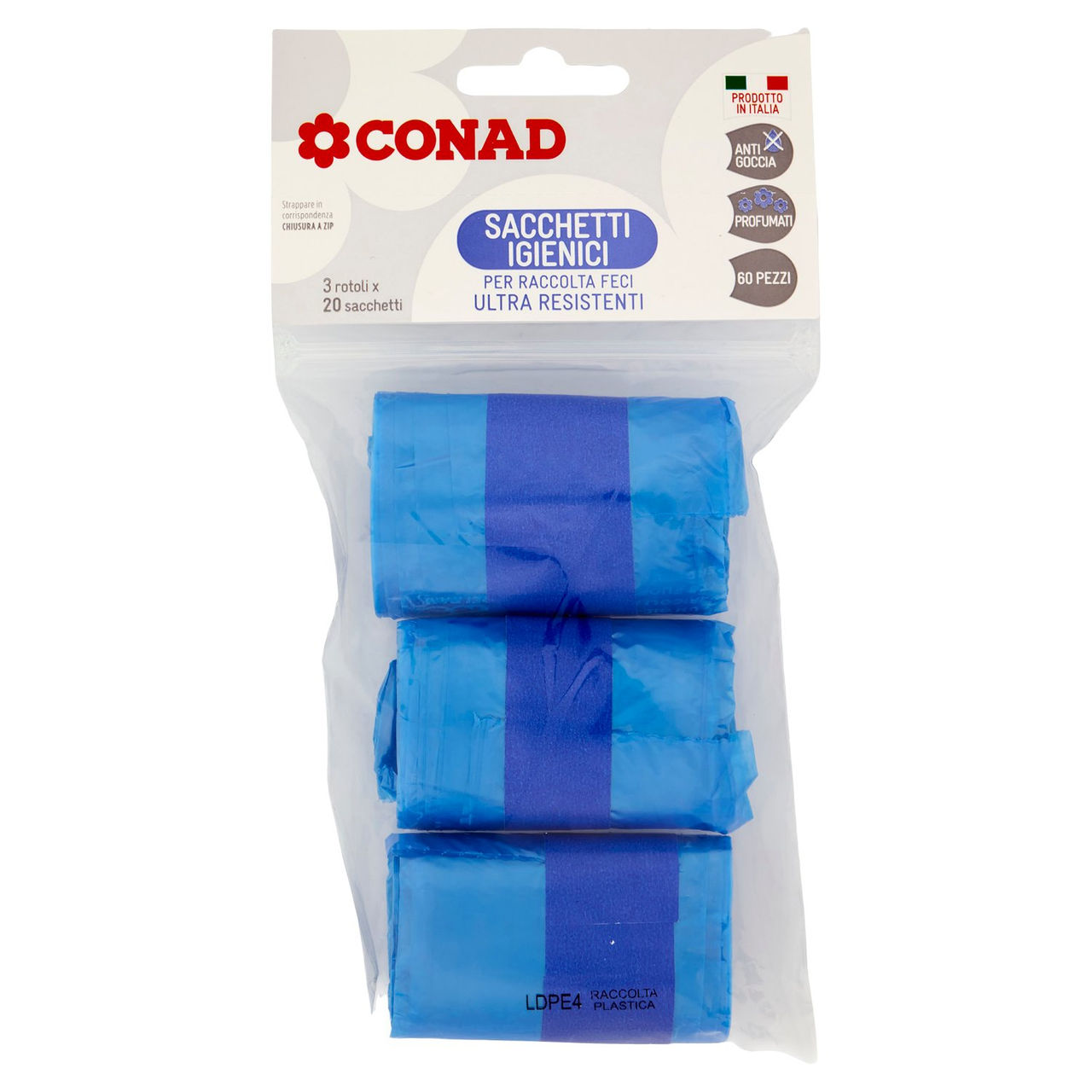 Sacchetti Igienici per Raccolta Feci Conad