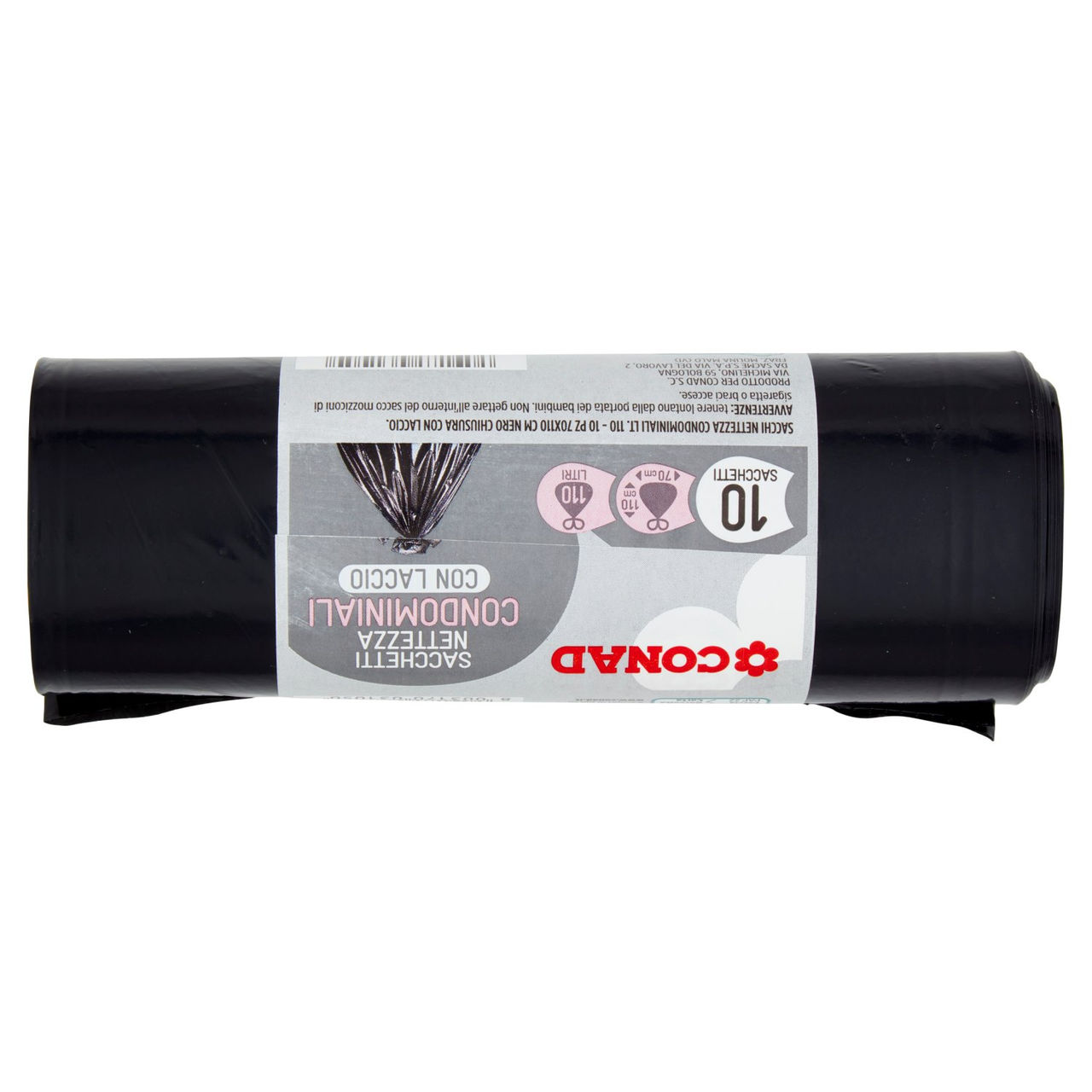 Sacchi Spazzatura 240L D.RECT - 10 Pezzi Extra Resistenti, Ideali Per Riciclo E Cucina - Foto 12