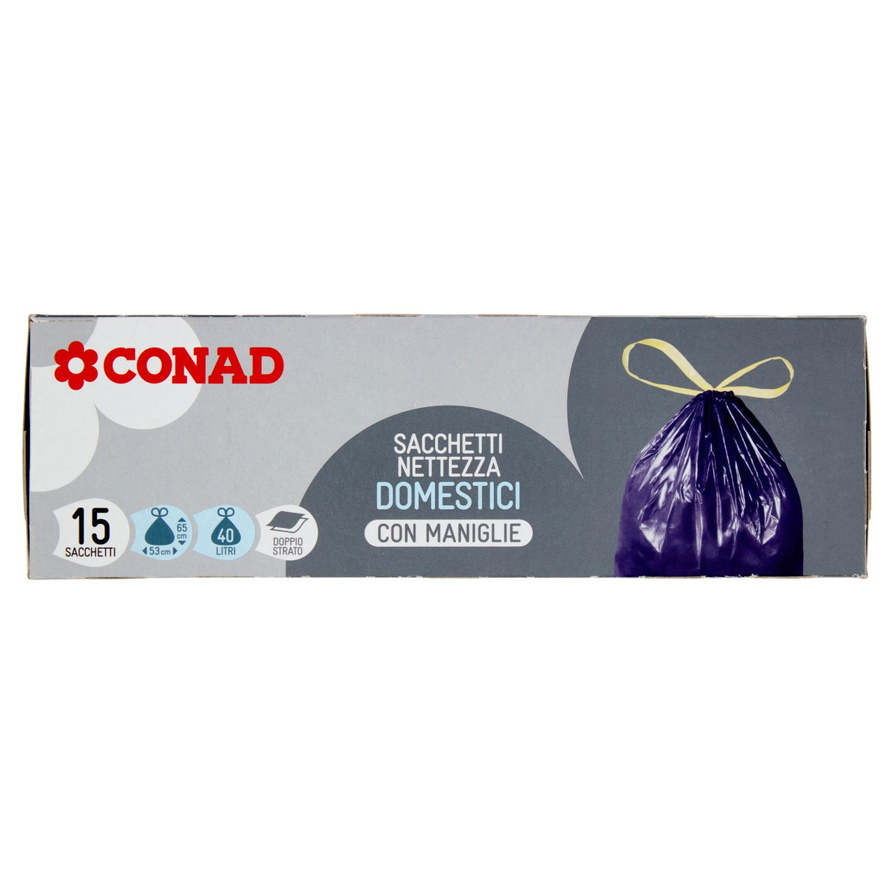 Sacco per giardino in PE con maniglie da 270LT