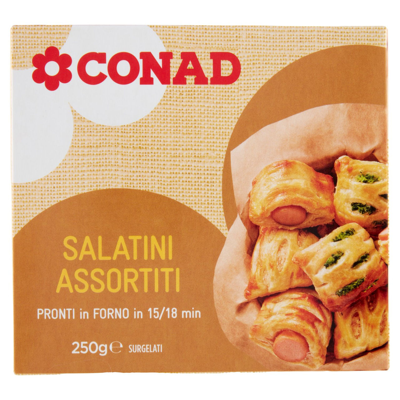 Salatini Assortiti Surgelati 250 g Conad