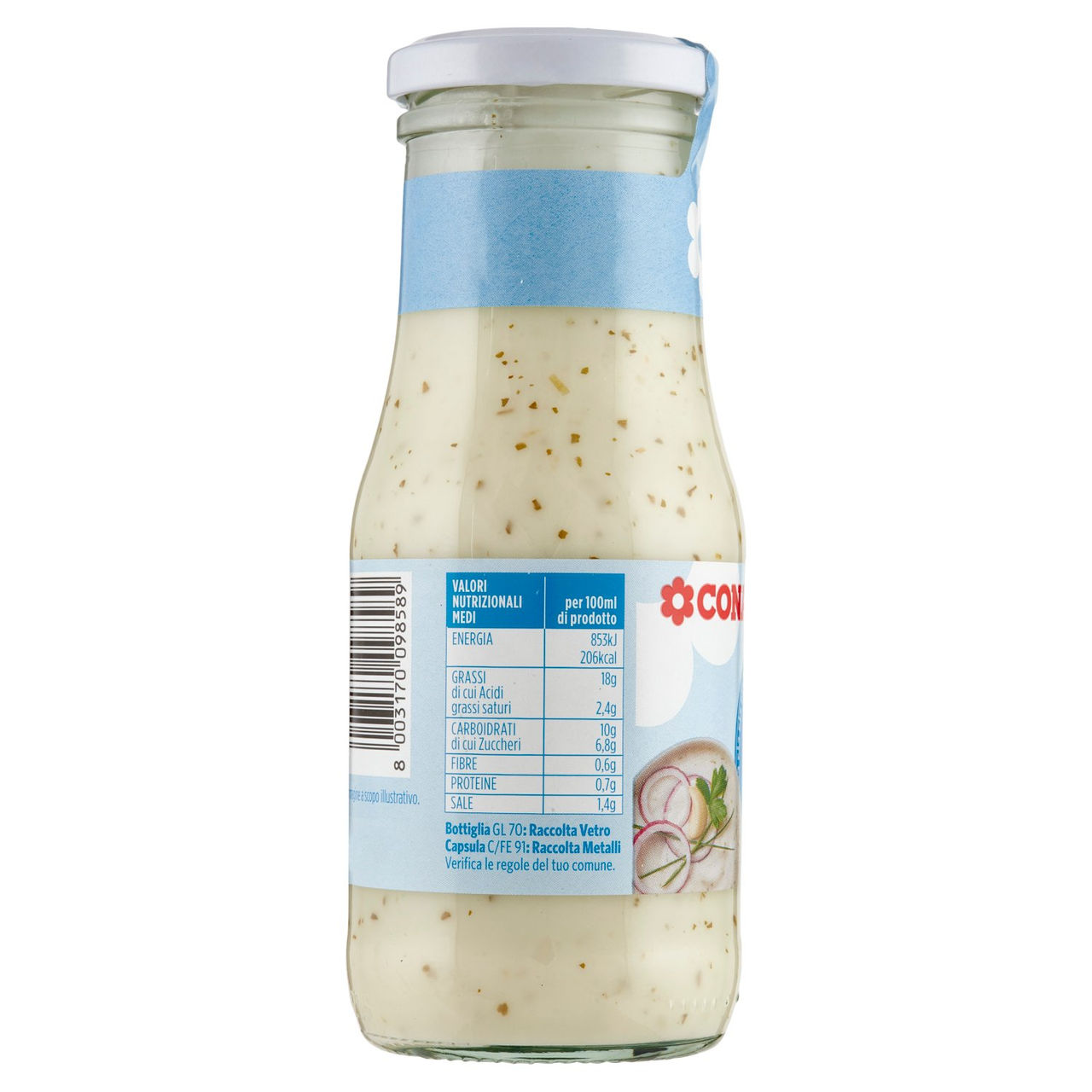 CONAD Salsa Dressing alla Greca 250 ml