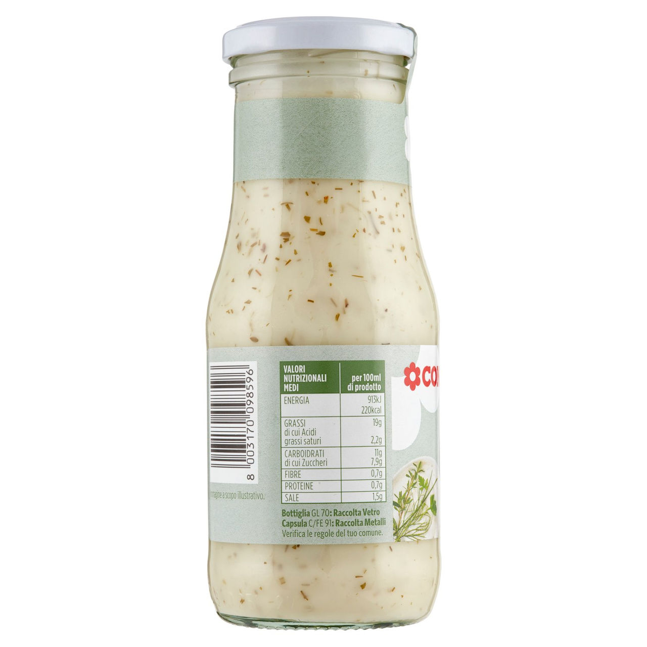 CONAD Salsa Dressing alle Erbette 250 ml