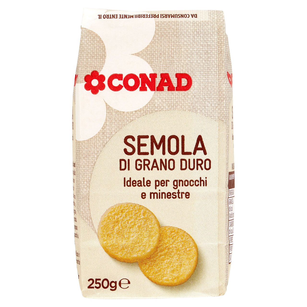 Semola di grano duro 250 g Conad in vendita online