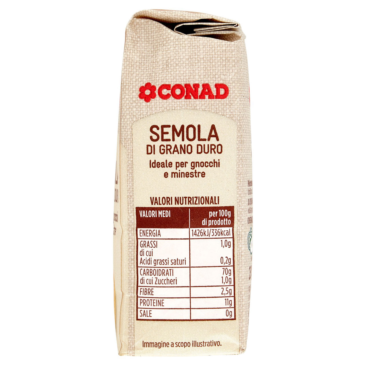 Semola di grano duro 250 g Conad in vendita online