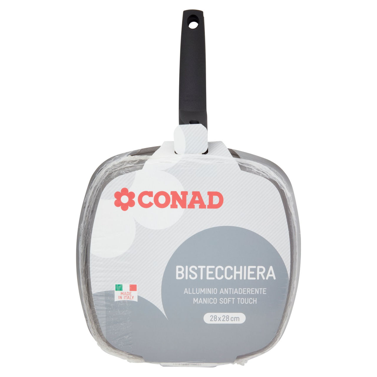 CONAD Set Saltapasta Ø 28 cm Bistecchiera 28x28 cm