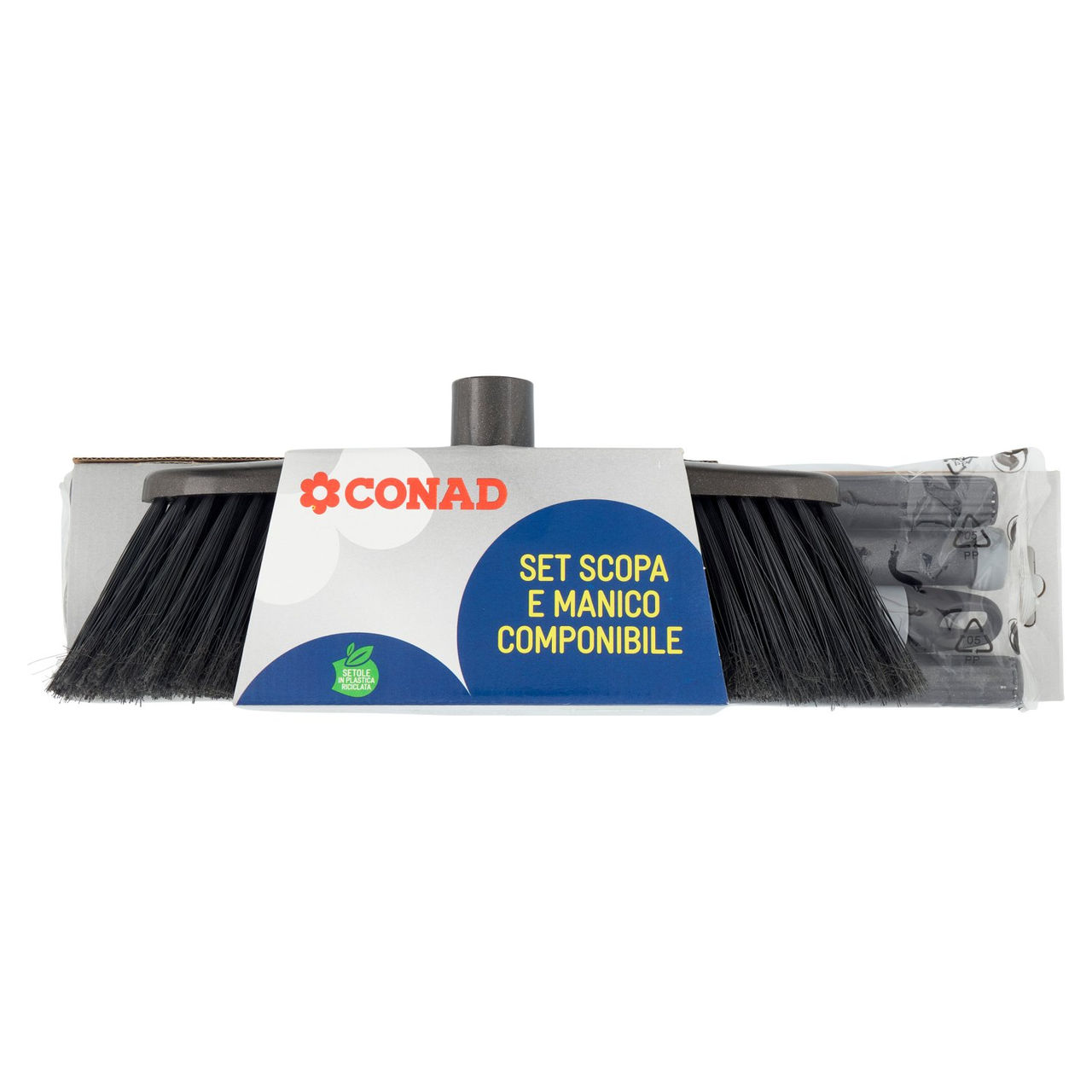 Set Scopa e Manico Componibile Conad