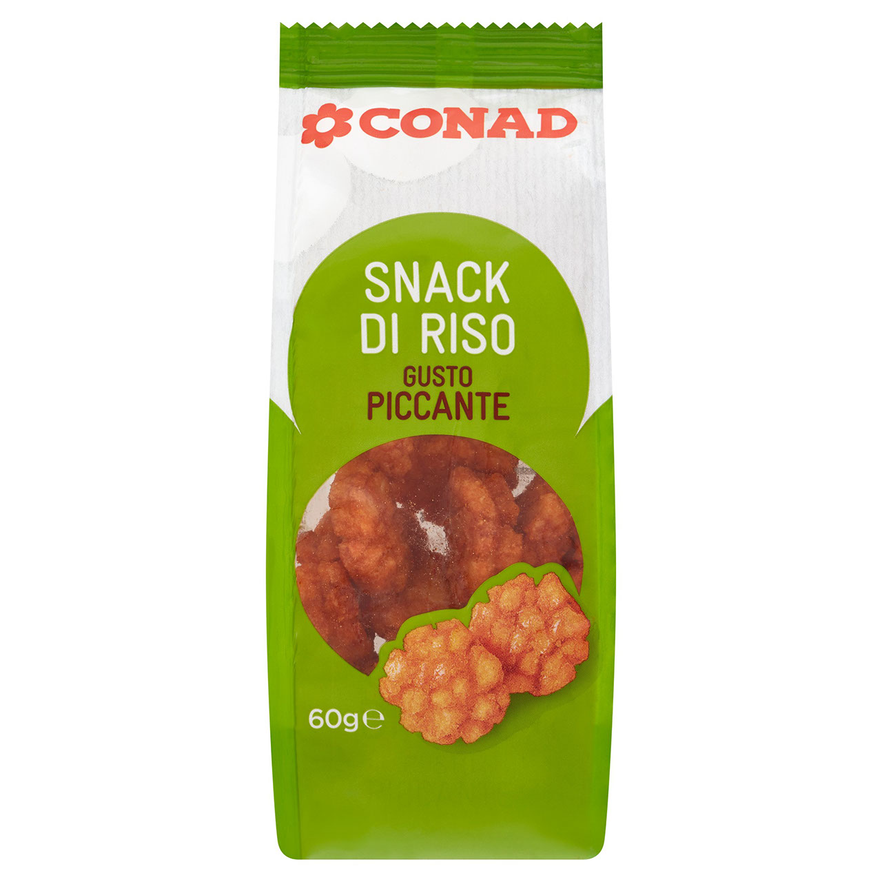 Snack di Riso Gusto Piccante 60 g Conad online