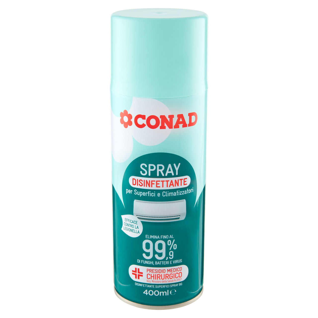 CONAD Spray Disinfettante per Superfici e Climatizzatori 400 ml