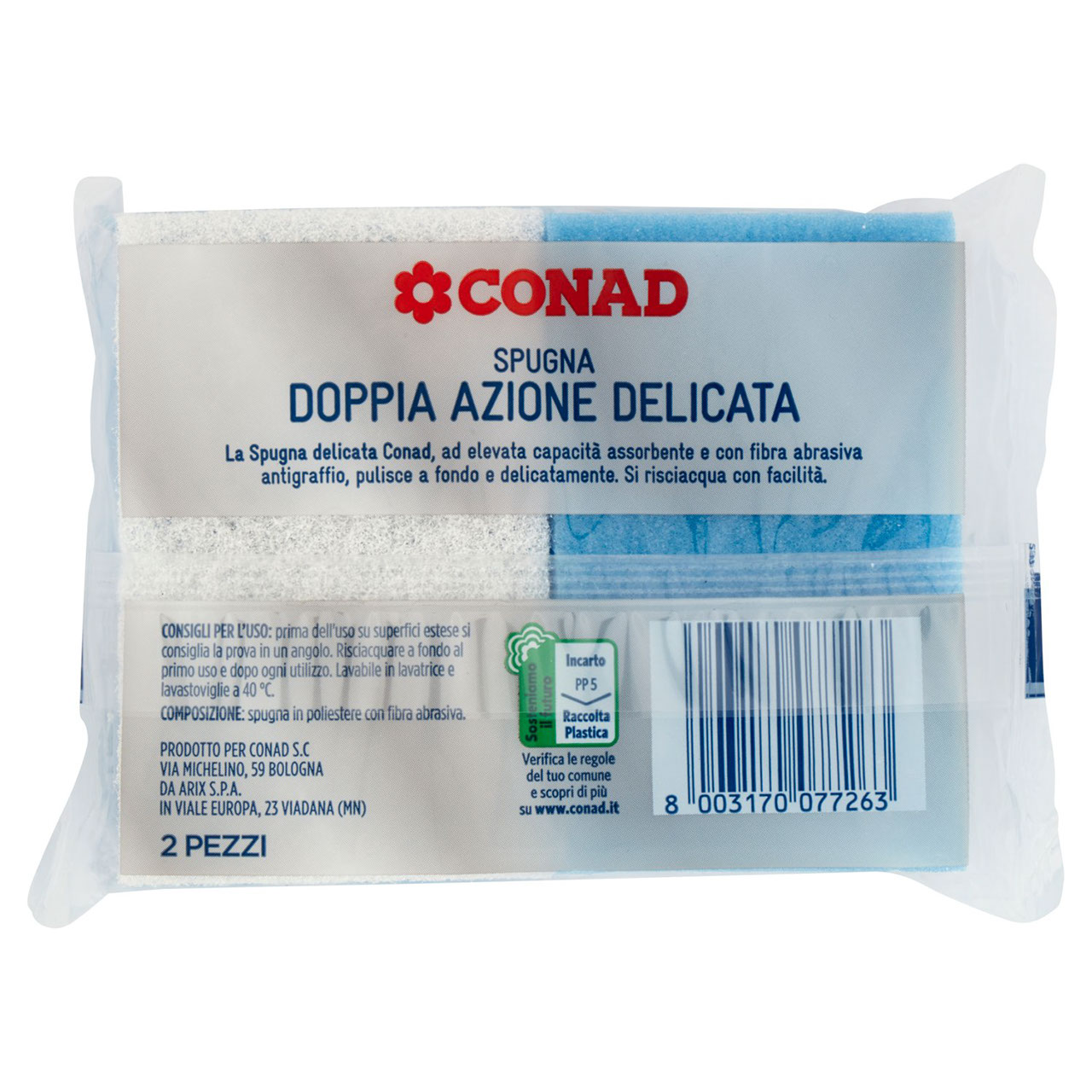 Spugna Doppia Azione Conad in vendita online