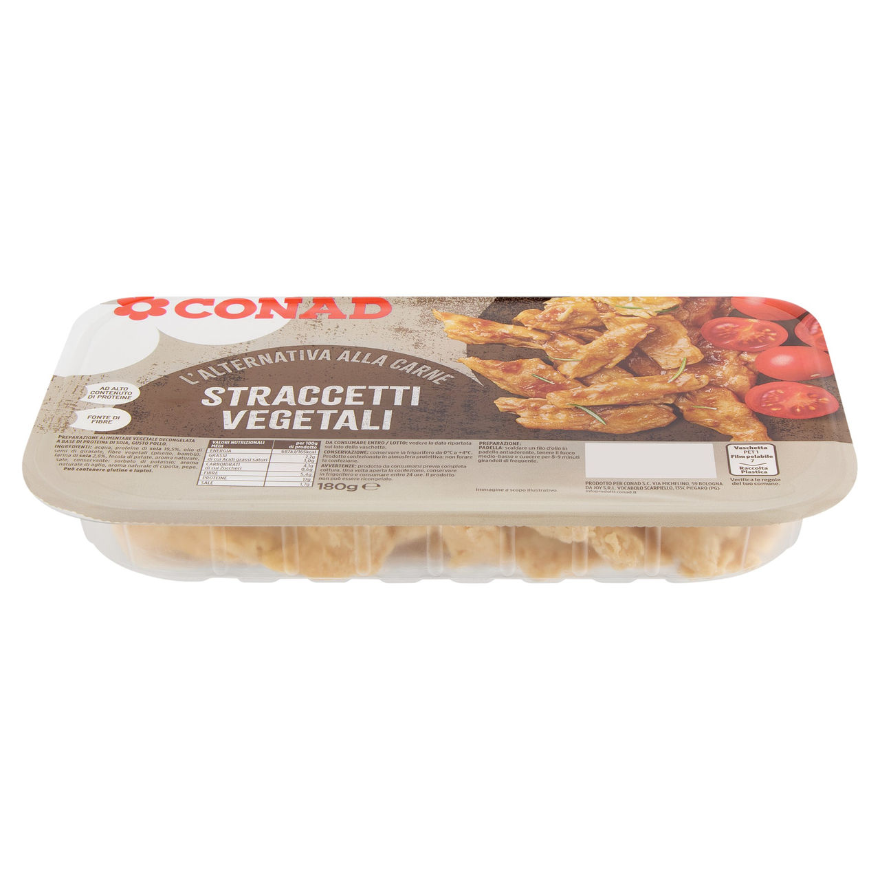 CONAD Straccetti Vegetali 180 g