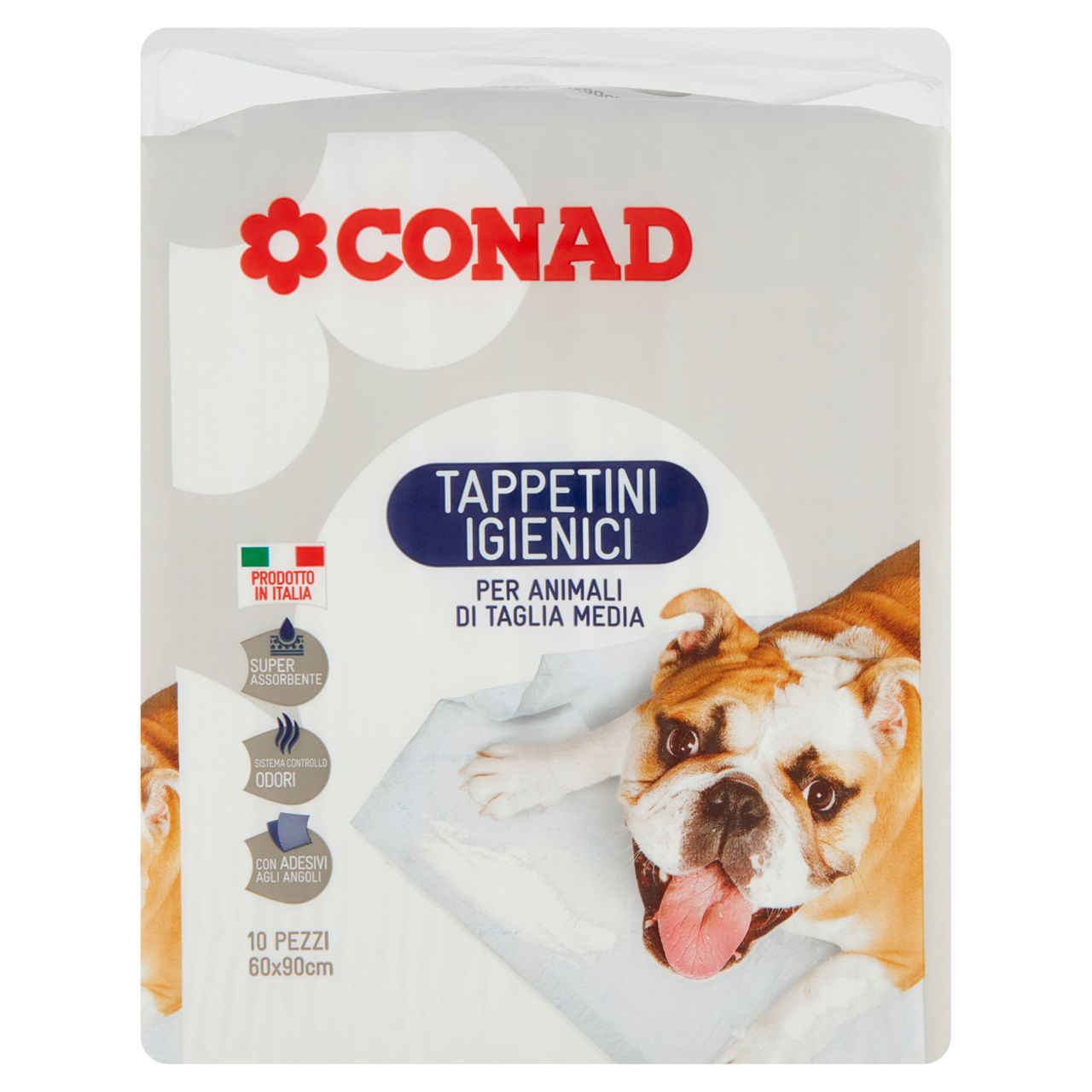 Tappetini Igienici Animali di Taglia Media Conad