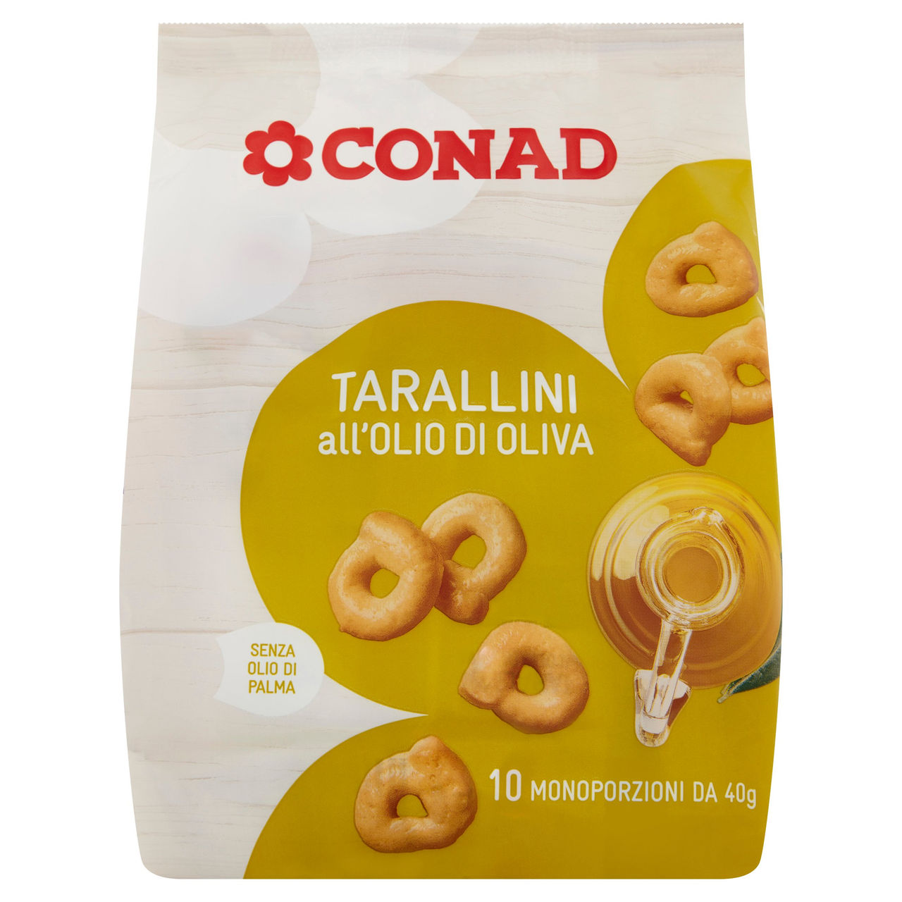 Tarallini all'Olio di Oliva 10 x 40 g Conad online