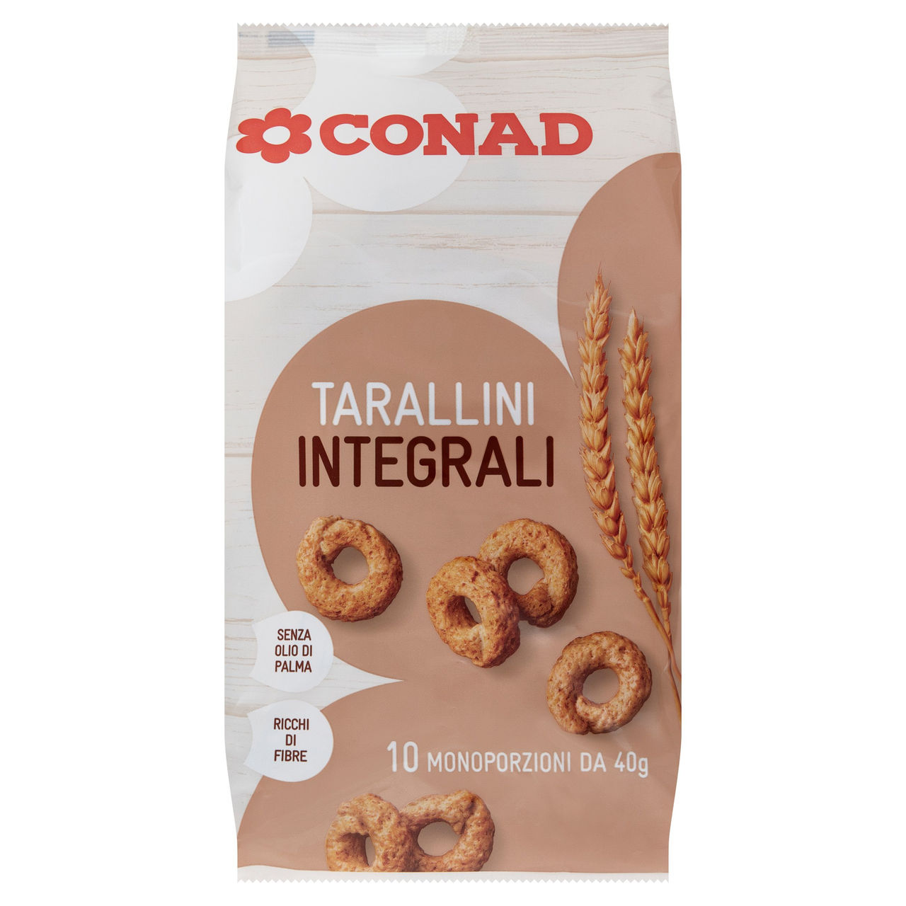 CONAD Tarallini Integrali 10 x 40 g