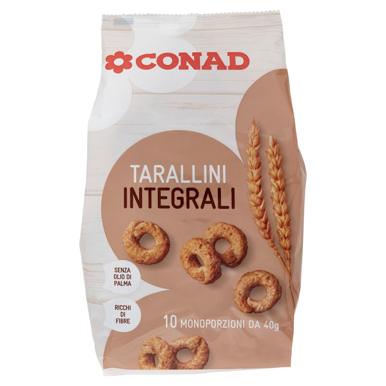 CONAD Tarallini Integrali 10 x 40 g