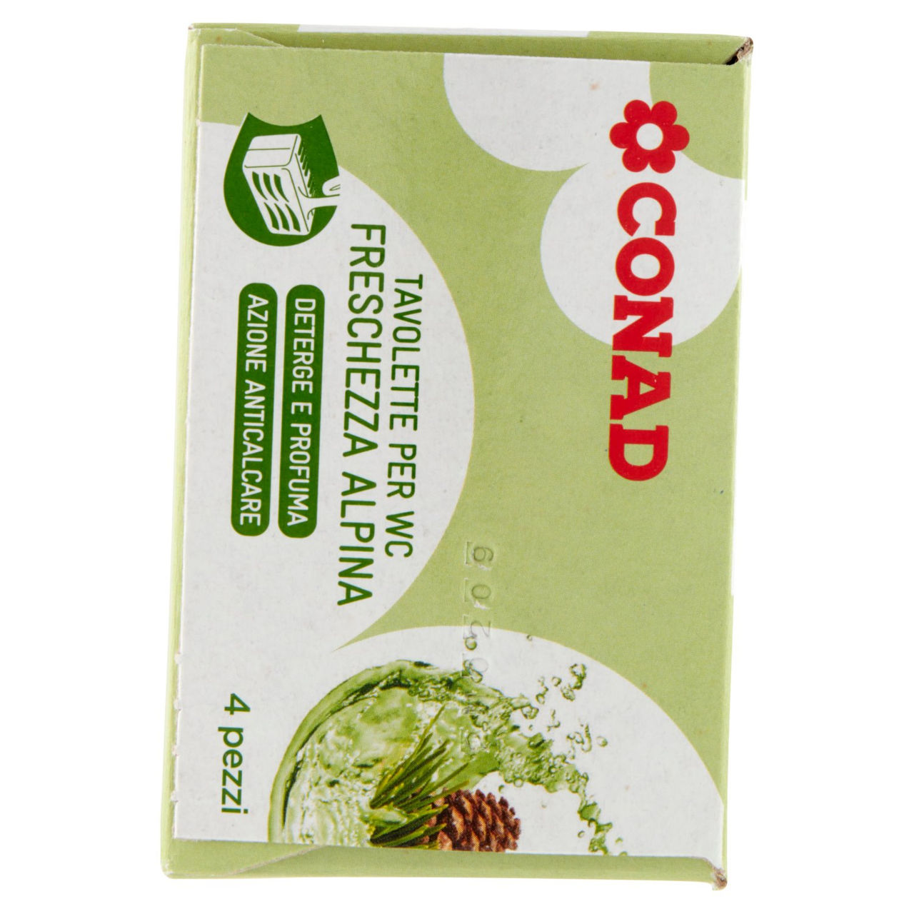Tavolette per wc Freschezza Alpina 4 x 40 g Conad