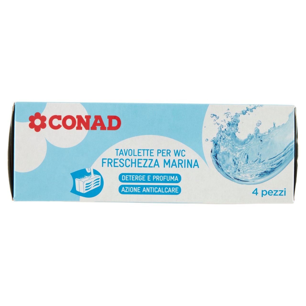 Tavolette per wc Freschezza Marina 4 x 40 g Conad