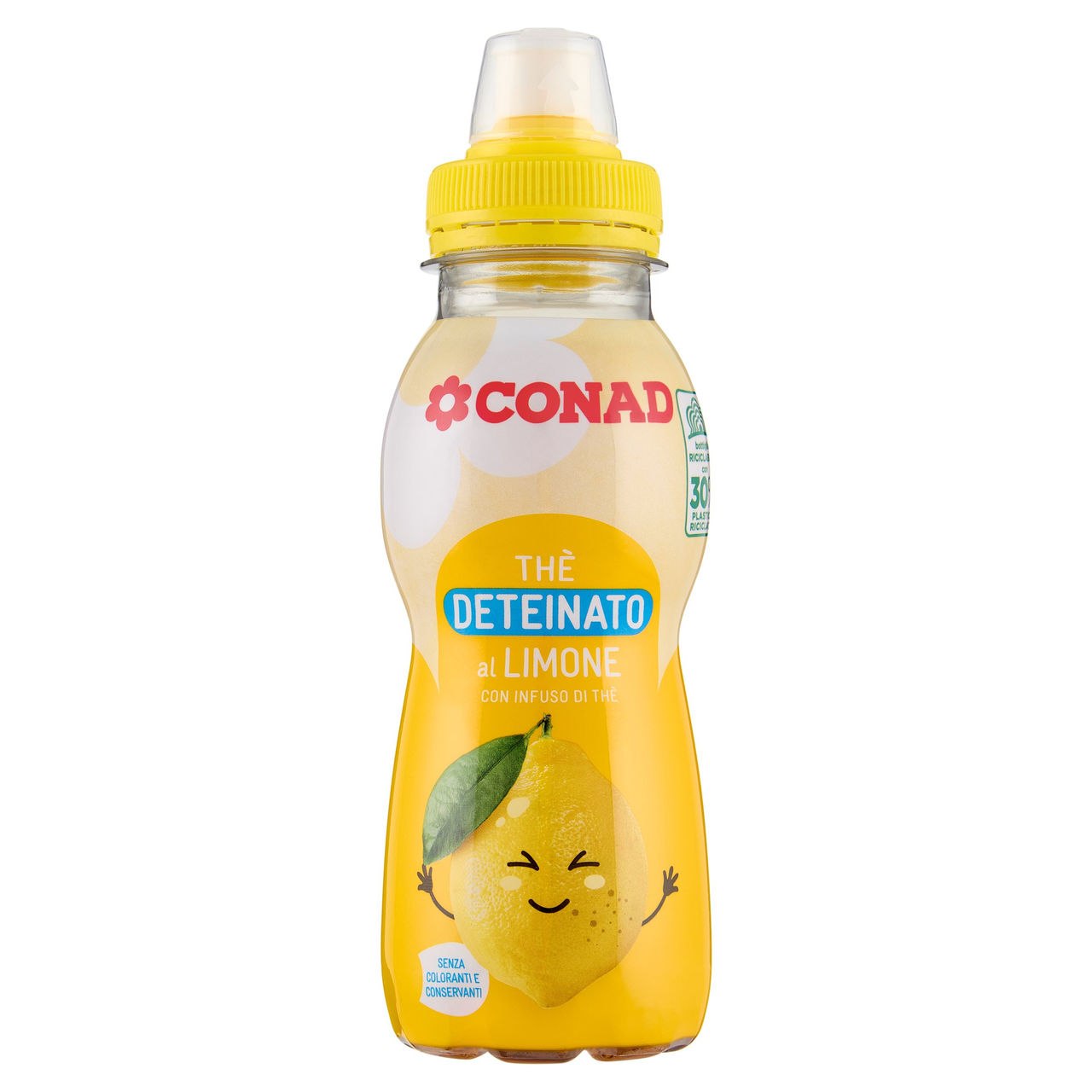 CONAD Thè Deteinato al Limone 250 ml