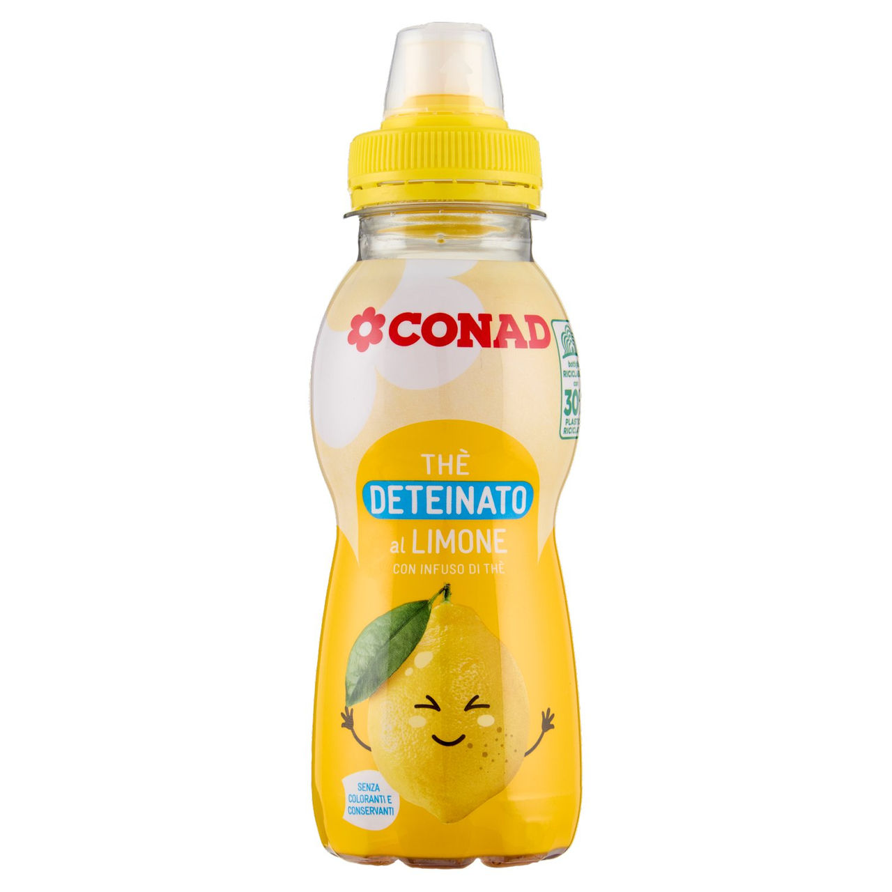 CONAD Thè Deteinato al Limone 250 ml
