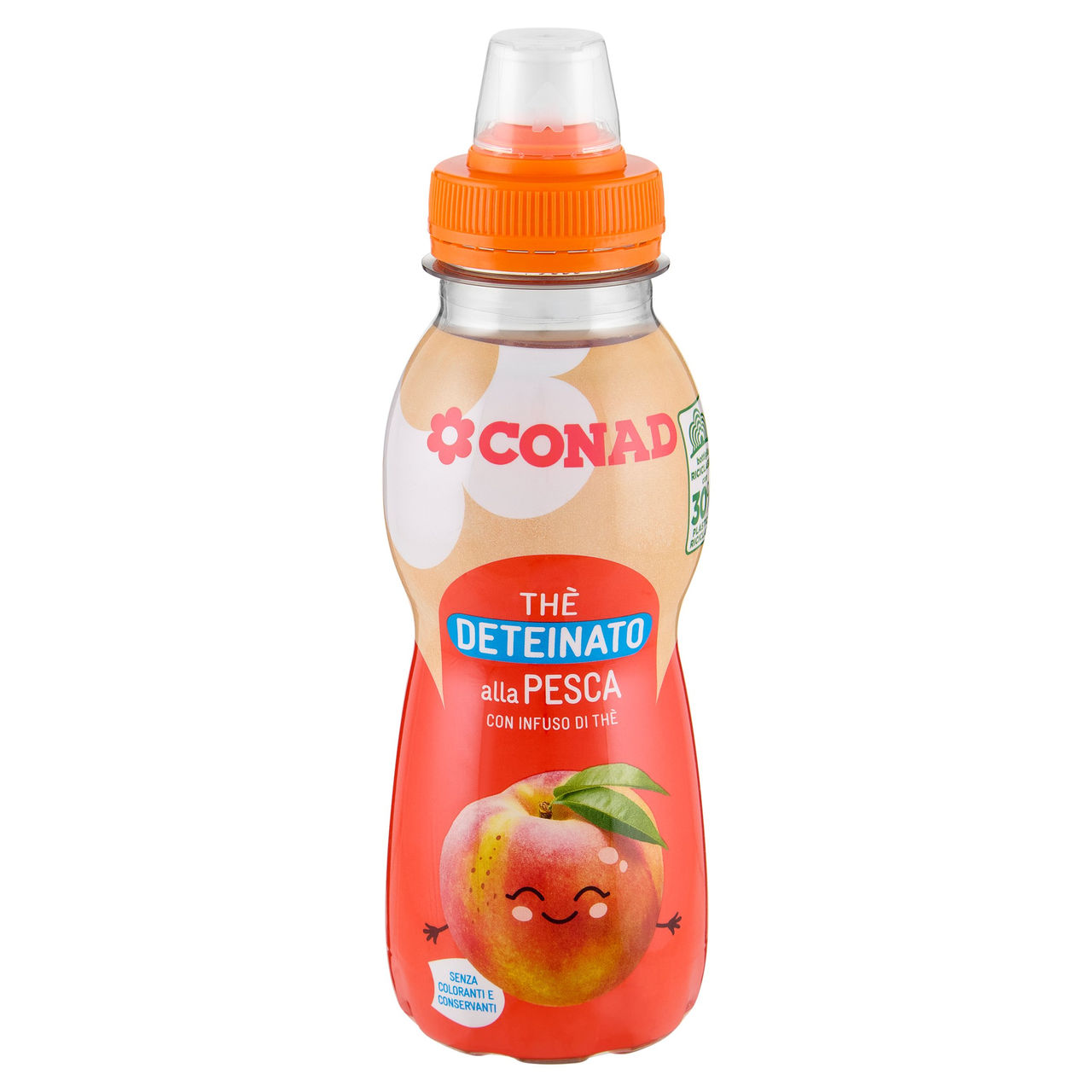 CONAD Thè Deteinato alla Pesca 250 ml