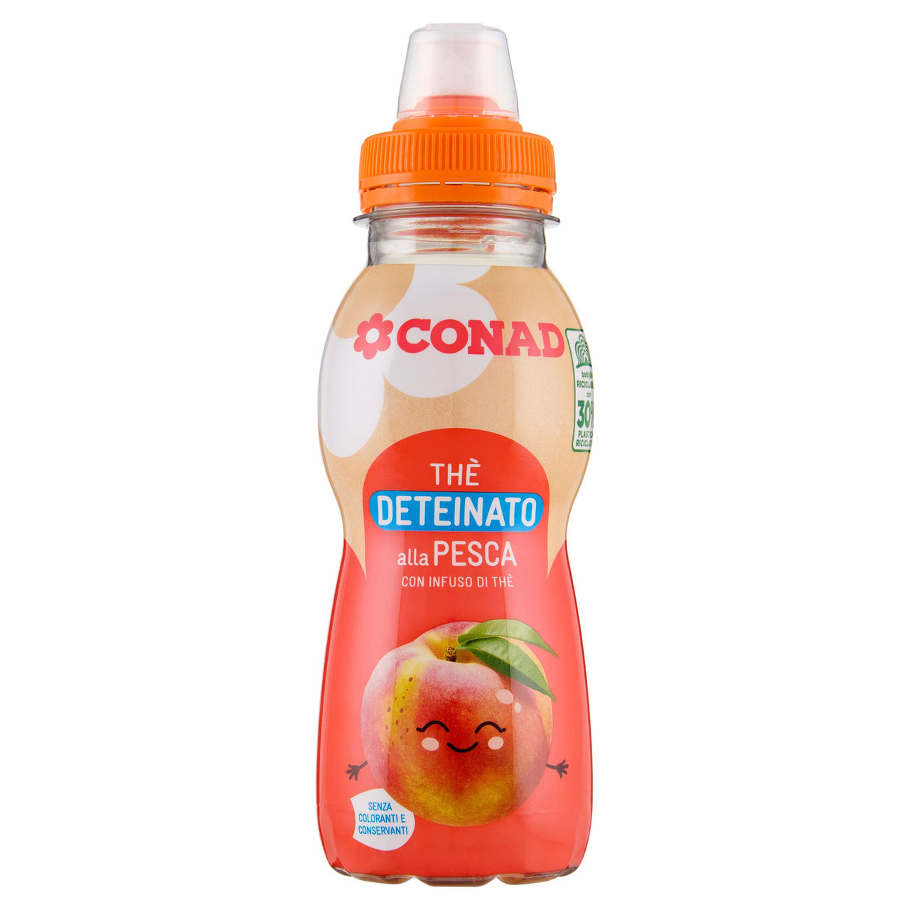 CONAD Thè Deteinato alla Pesca 250 ml