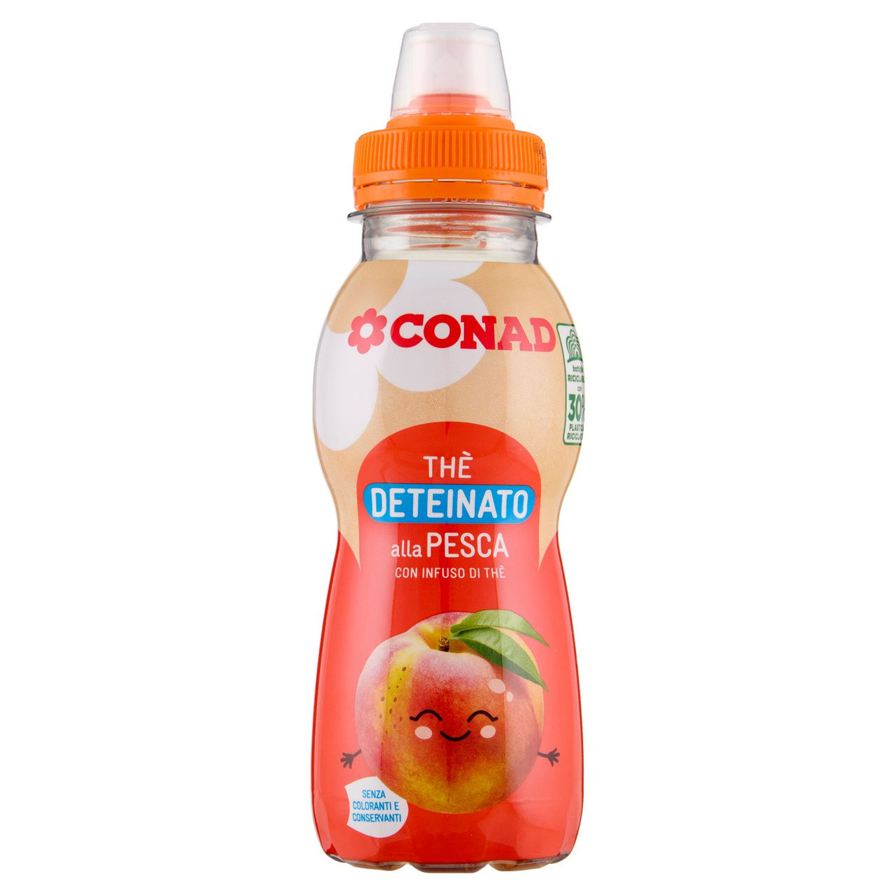 CONAD Thè Deteinato alla Pesca 250 ml