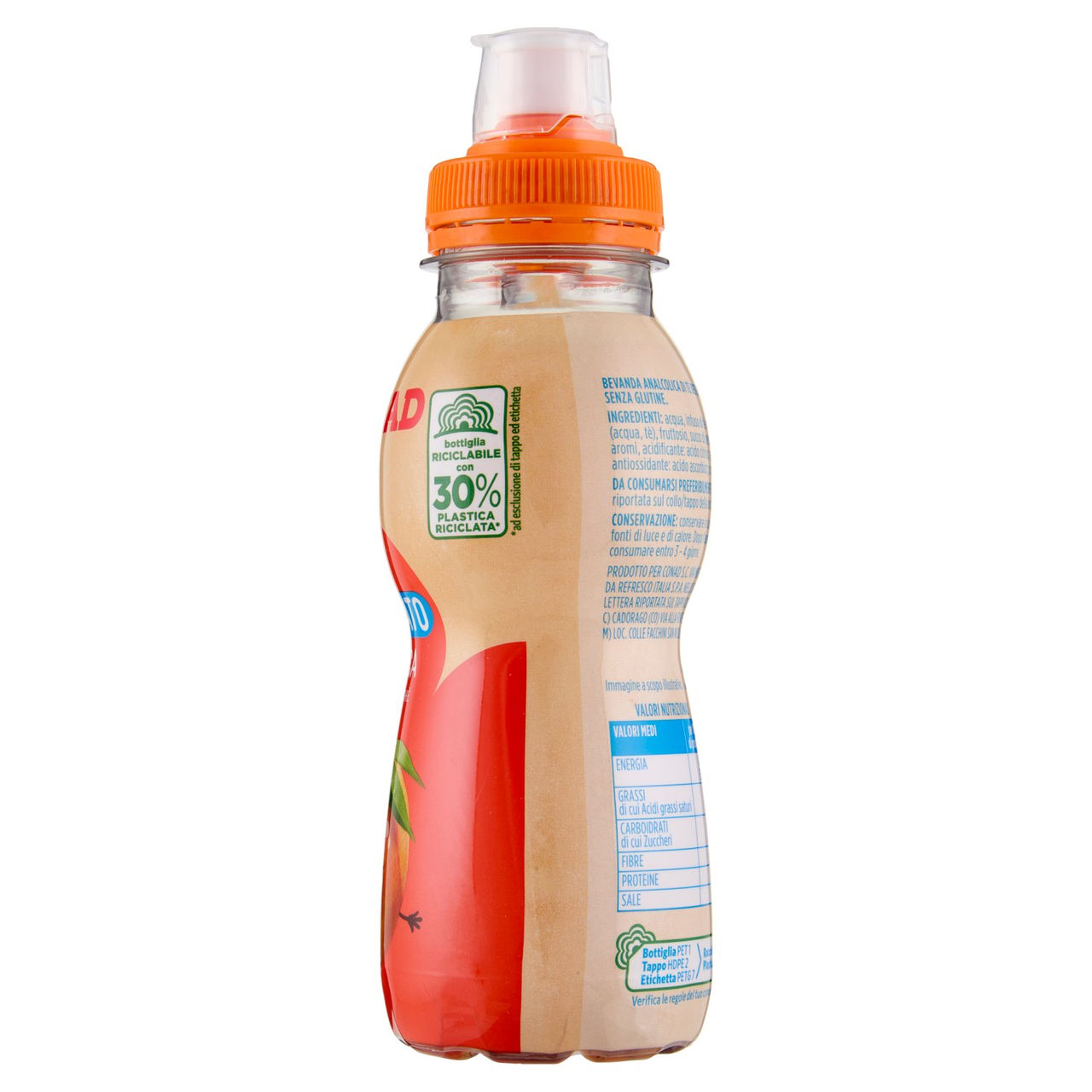 CONAD Thè Deteinato alla Pesca 250 ml