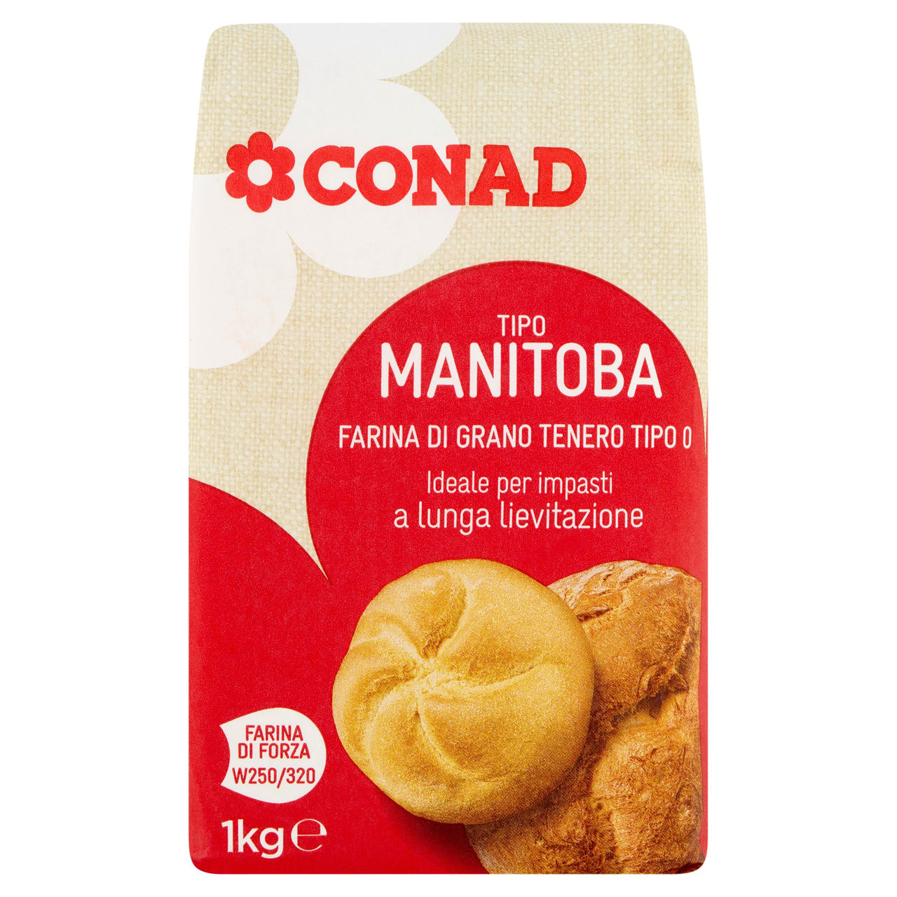 Farina Manitoba Tipo 0 1 kg Conad