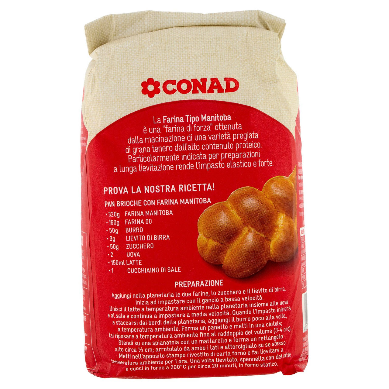 Farina Manitoba Tipo 0 1 kg Conad