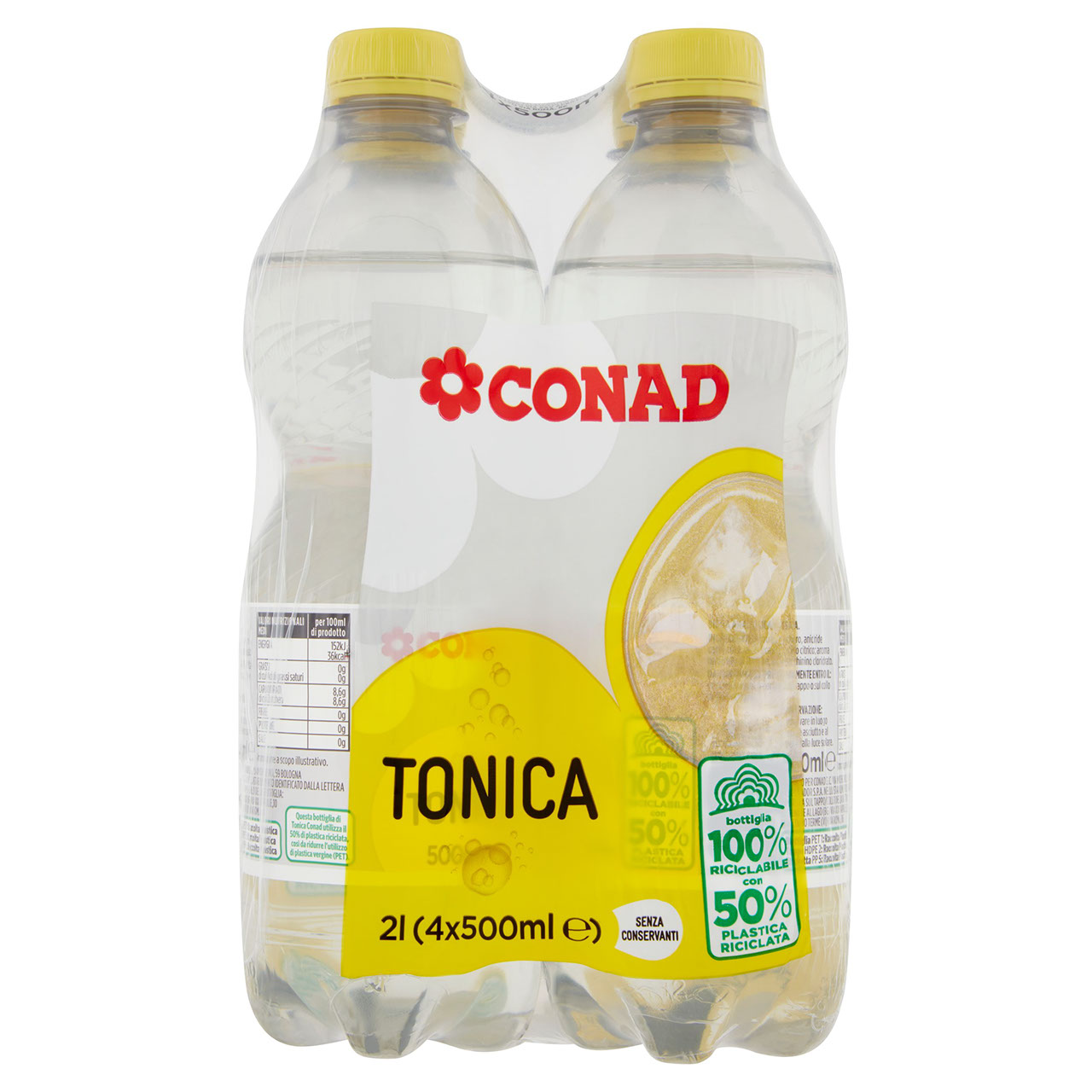 Tonica 4 x 500 ml Conad in vendita online