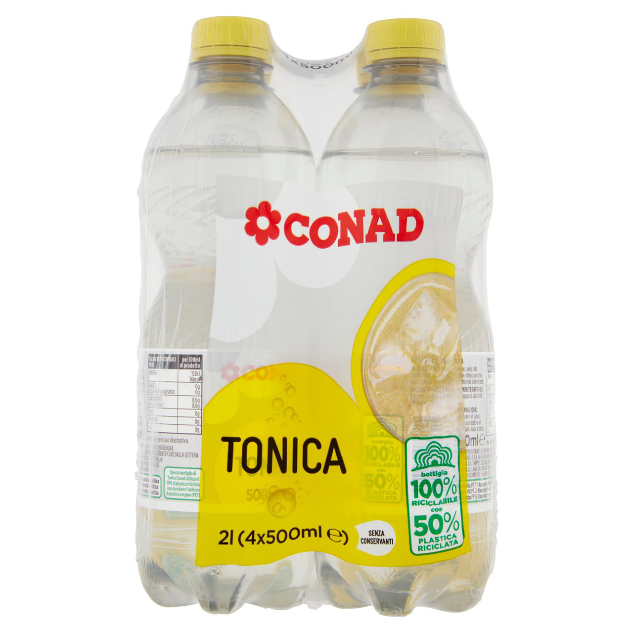 Tonica 4 x 500 ml Conad in vendita online