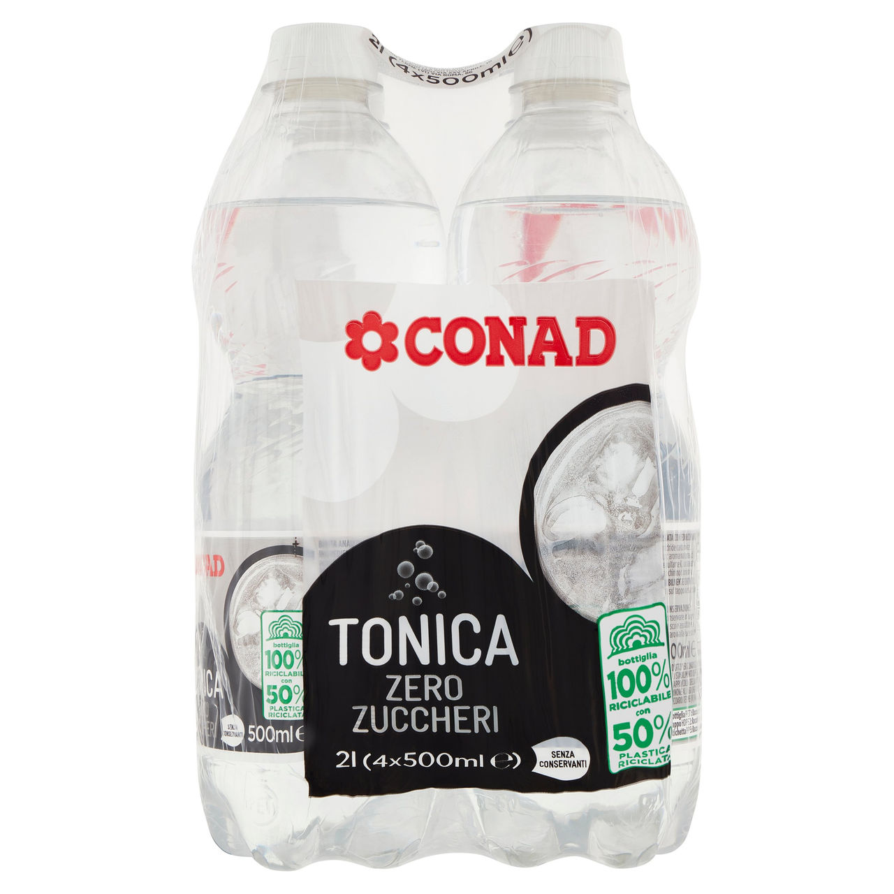 CONAD Tonica Zero Zuccheri 4 x 500 ml